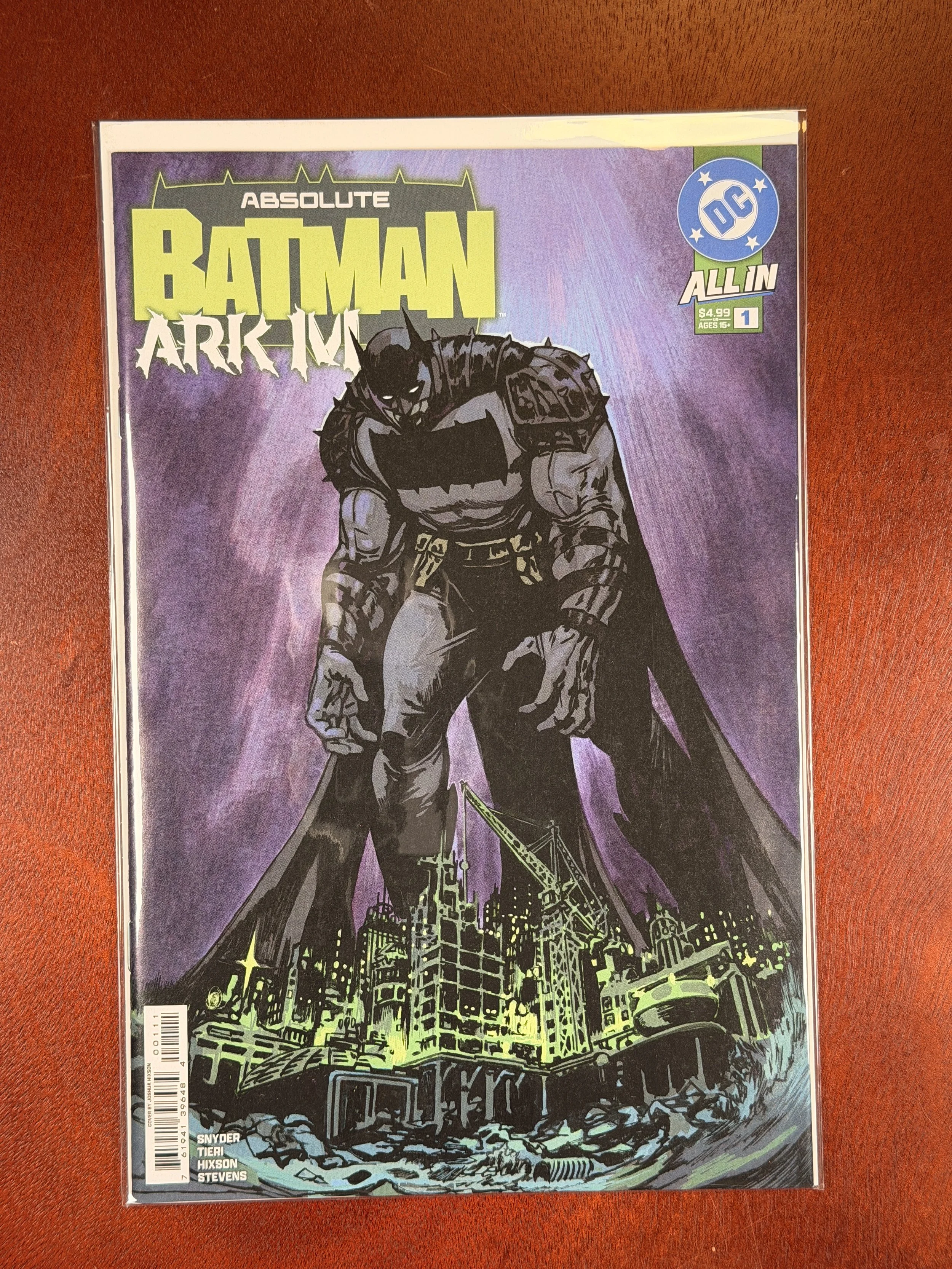 Absolute Batman: Ark-M Special #1 (2026) – DC All-In – Arkham Asylum Origin Key Issue