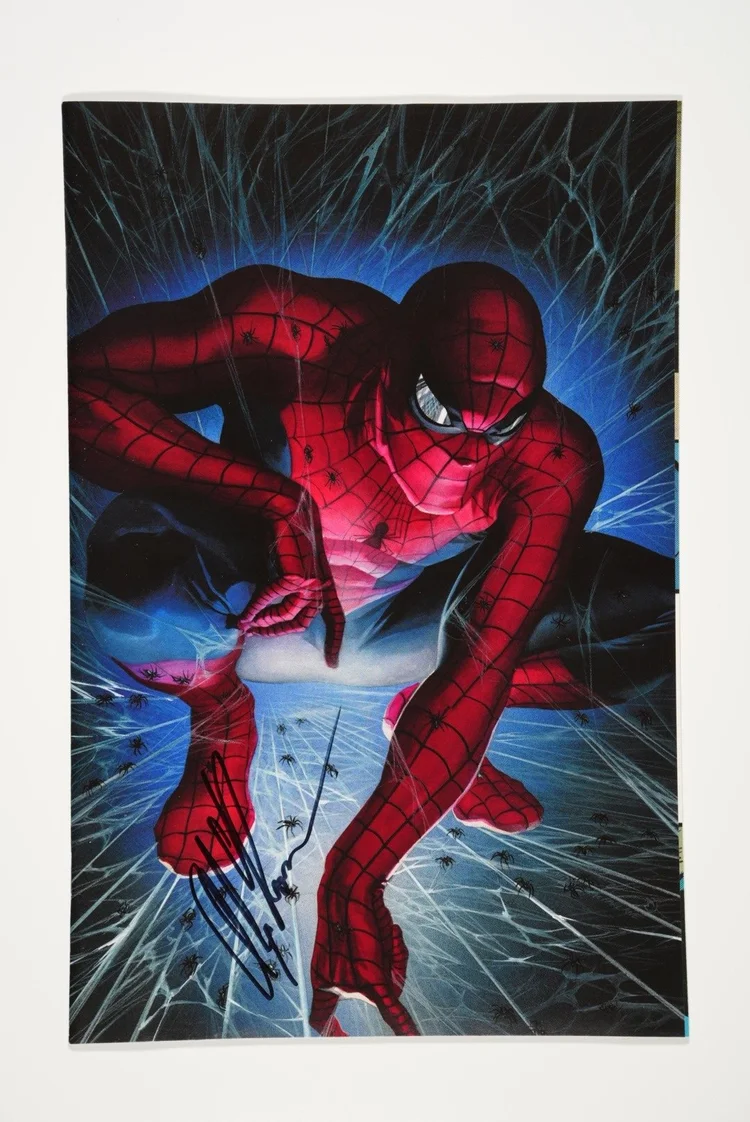 Signed Amazing Spider-Man 1, Alex Ross SDCC homage variant