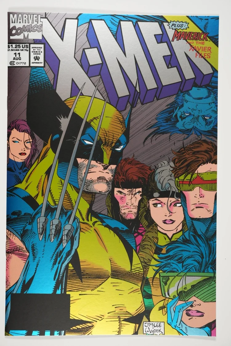 X-Men 11, Jim Lee SDCC foil reprint