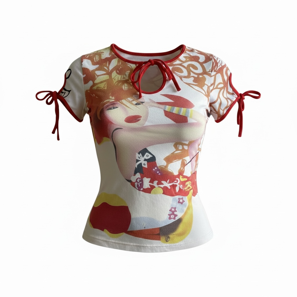 Christian Dior Graphic Cotton-Jersey Top