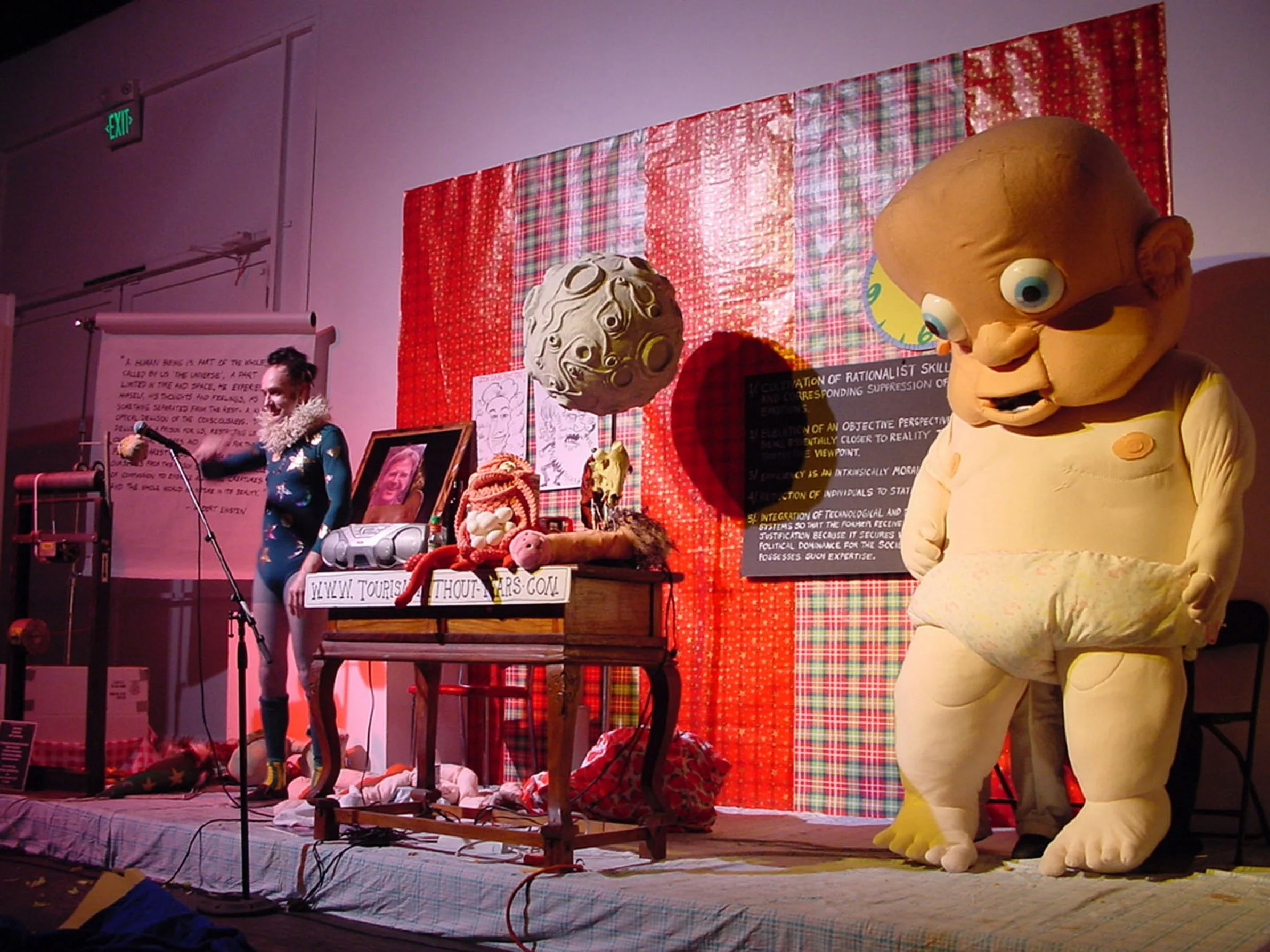 'Tourism without Tears' - live performance at Track 16 Gallery, Santa Monica, CA 2006