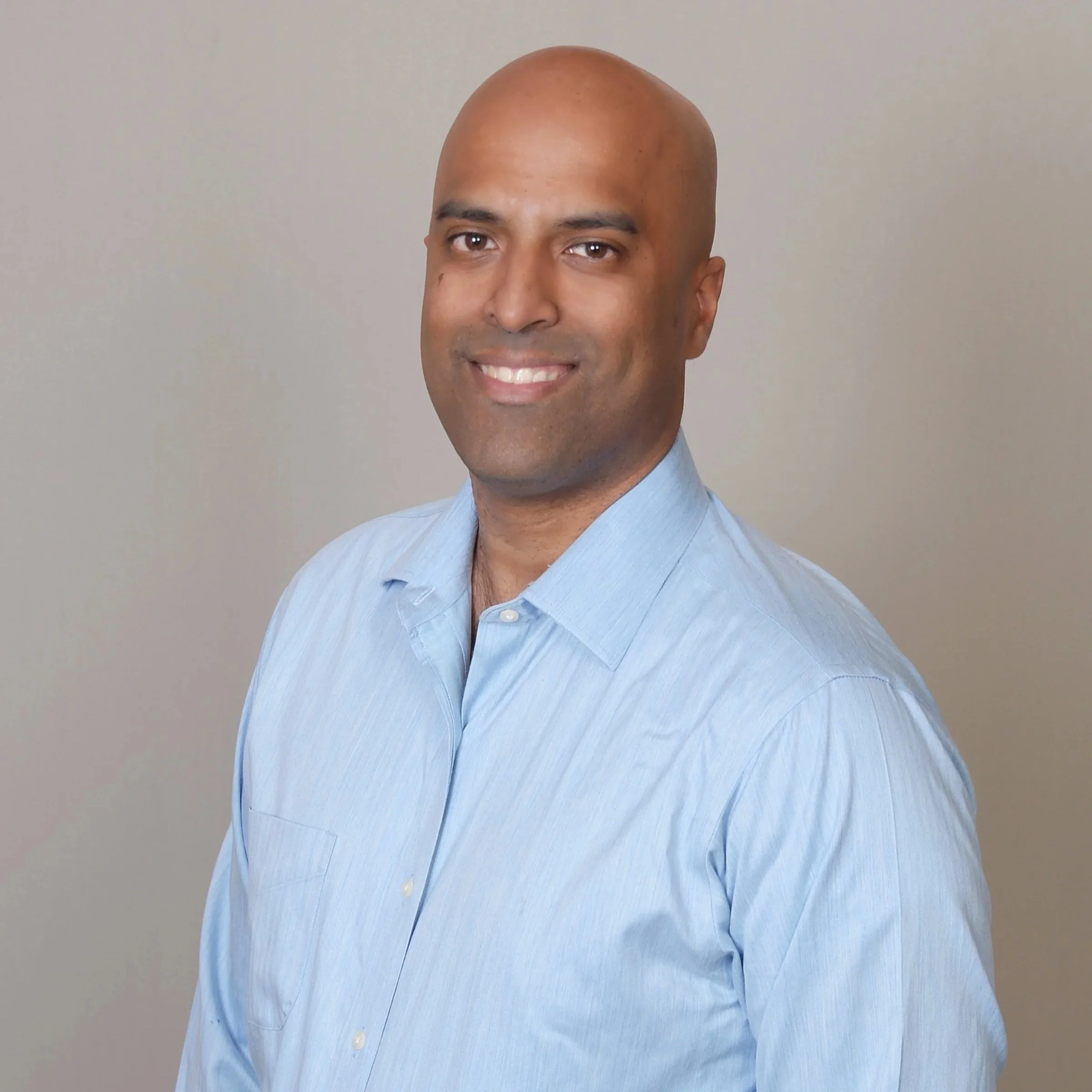 Rohit Aiyer, one of MPRI's Co-Founders poses for a headshot.
