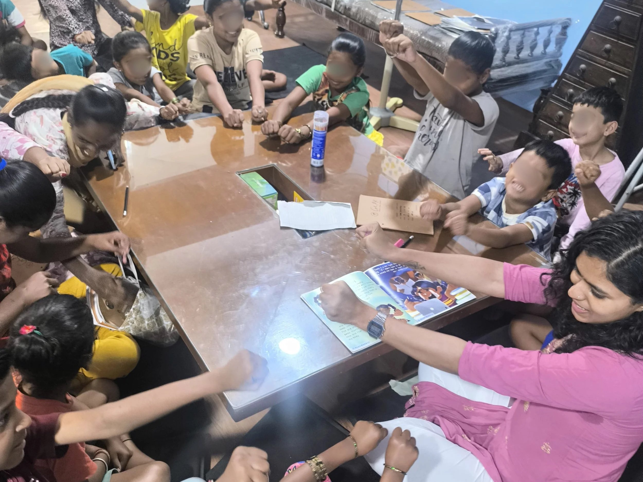 Bembala Foundation Conducted A Feelings &amp; Emotions Workshop Featuring Rocky Books Trauma-Support Storybooks