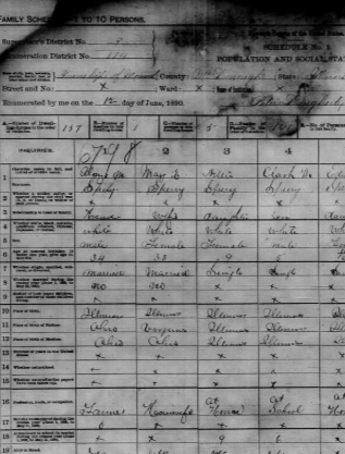 Tips for researching ancestors despite the lost 1890 census