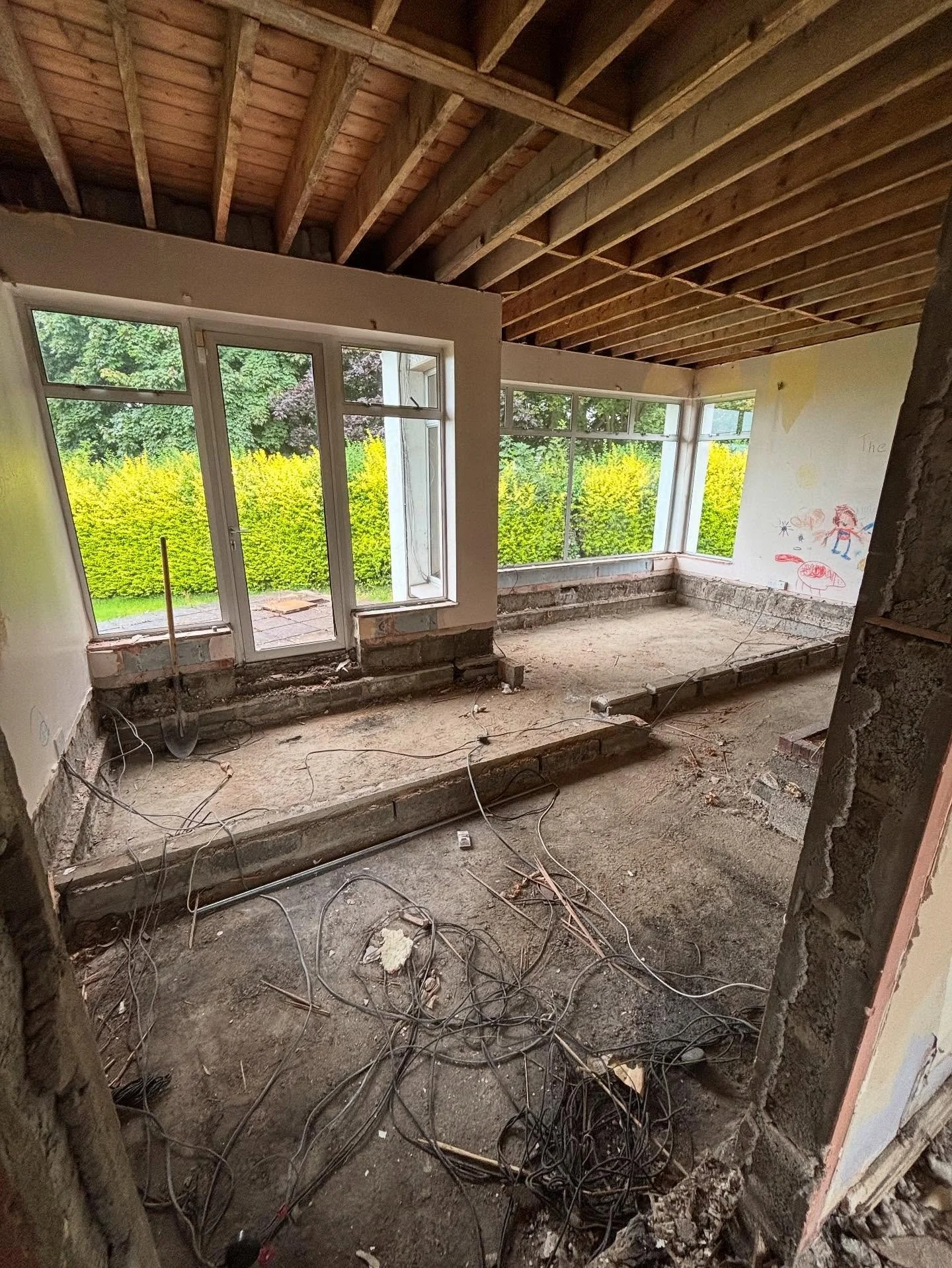 *Progress Update Week 1*
In addition to the house getting torn apart, we have been:
- sorting window quotes
- working on kitchen & utility layouts
- finalizing bathroom layouts
- arranging a mortgage top up
- getting flooring quotes
#Renovatio