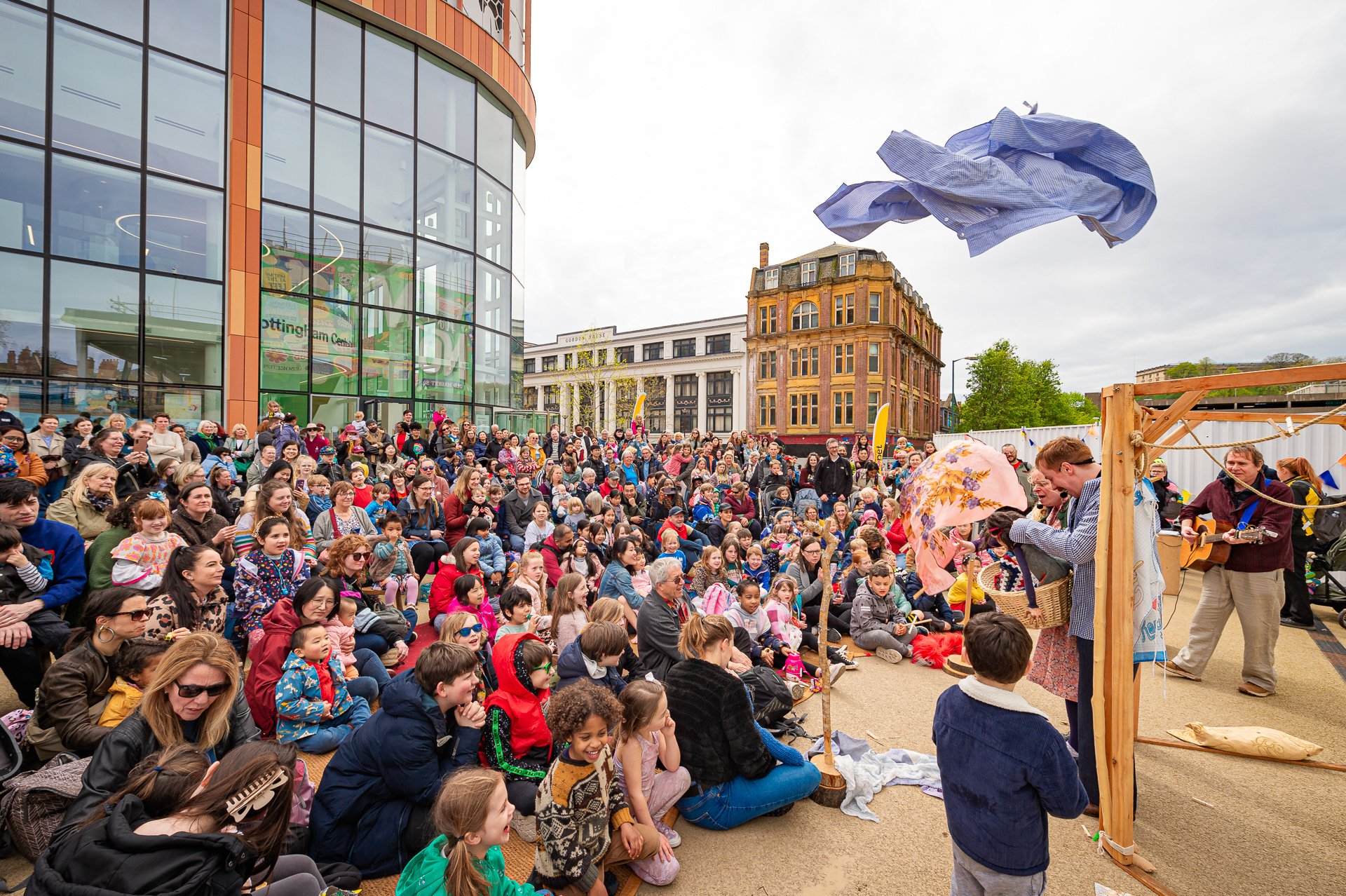 Main Festival Day , Nottingham Puppet Festival