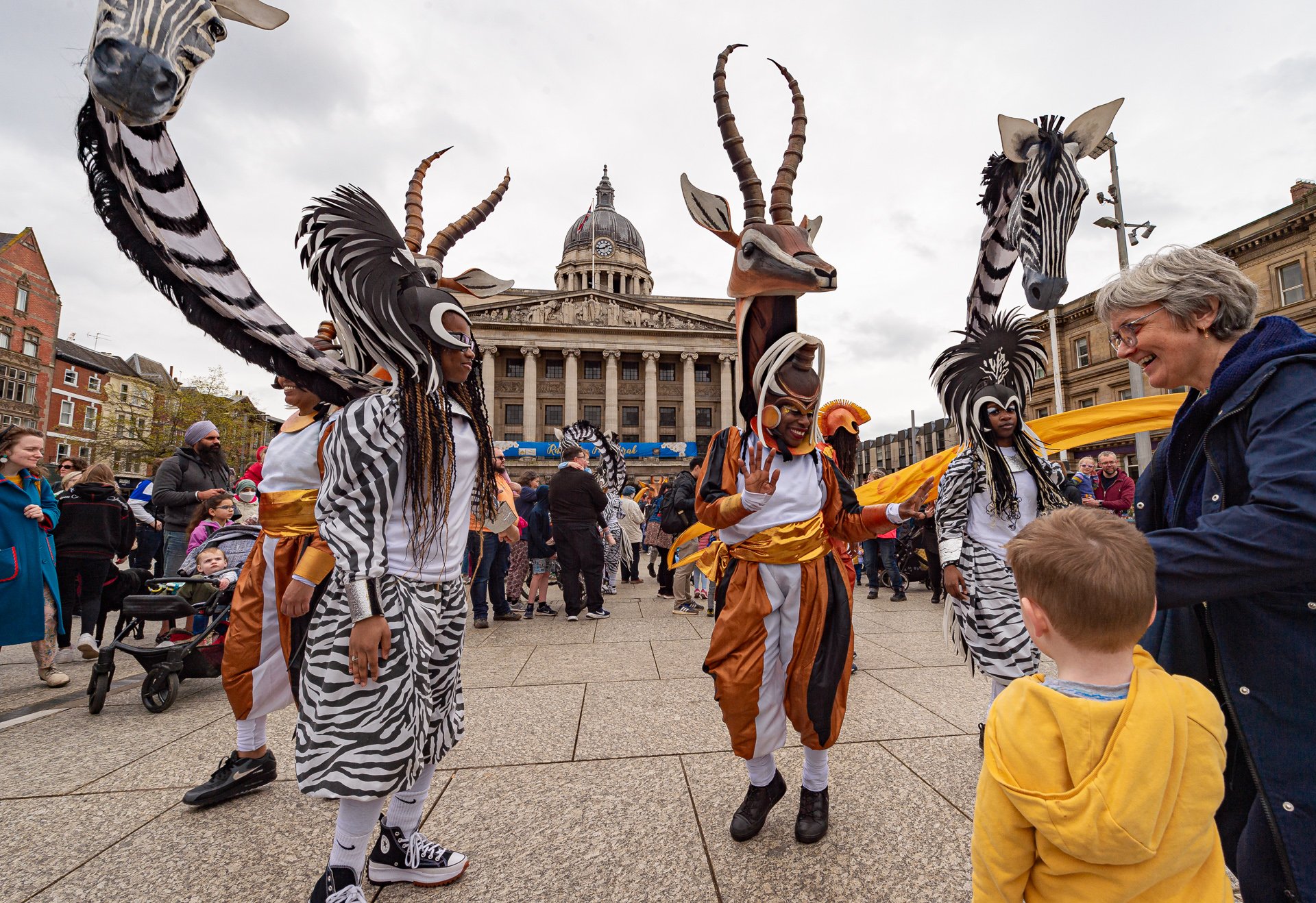 Main Festival Day , Nottingham Puppet Festival