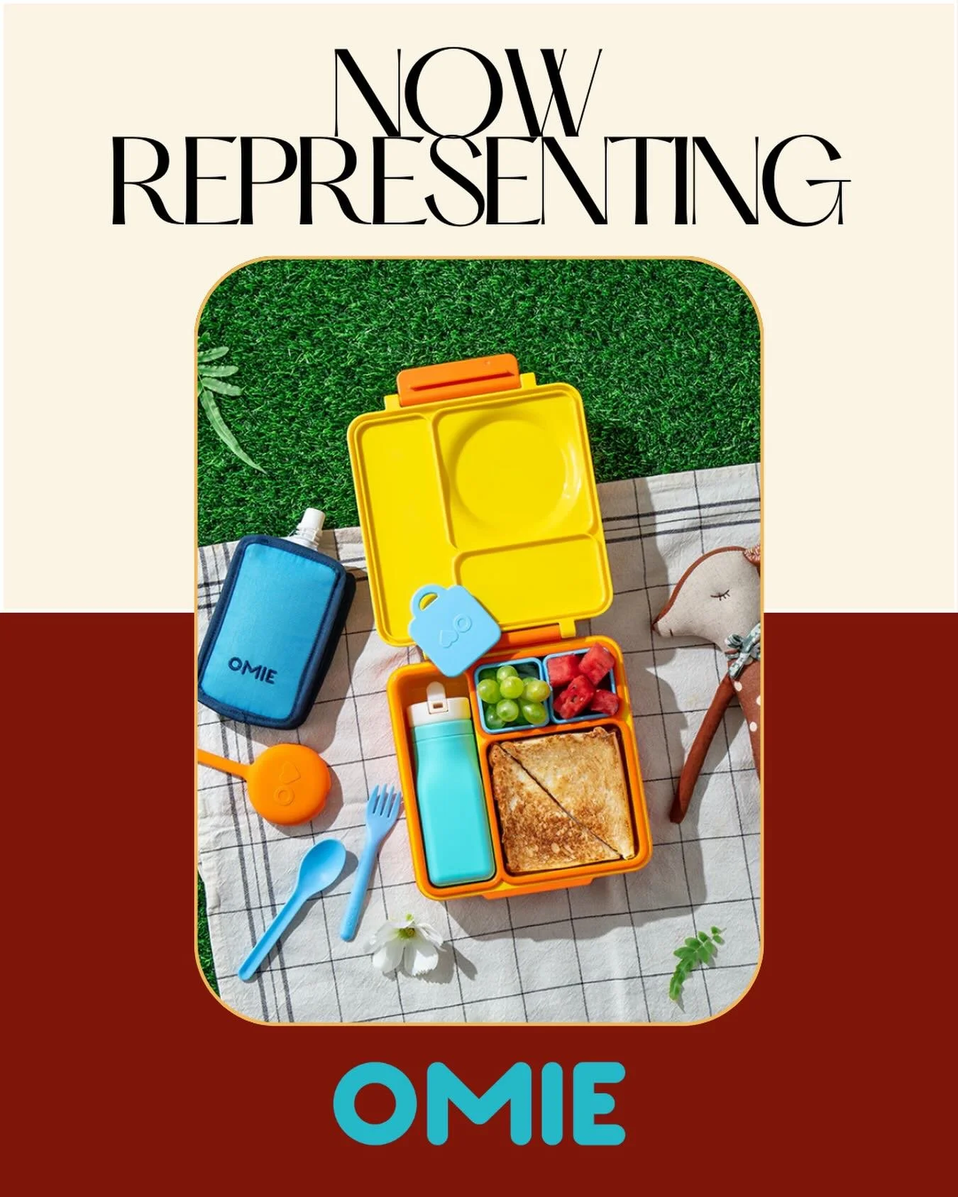 Excited to share we are now representing: @omielifeinc 🥪 an all-women small business based in California designing thoughtfully made mealtime solutions for kids.
Known for their best-selling OmieBox&reg;, the first insulated bento lunchbox that can 