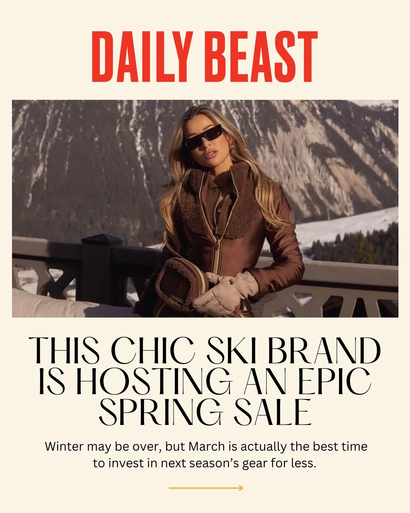 Did someone say spring sale?? @mysundayski ❤️&zwj;🔥🎿
Thank you to @shawnasimonee for the dedicated feature💥
