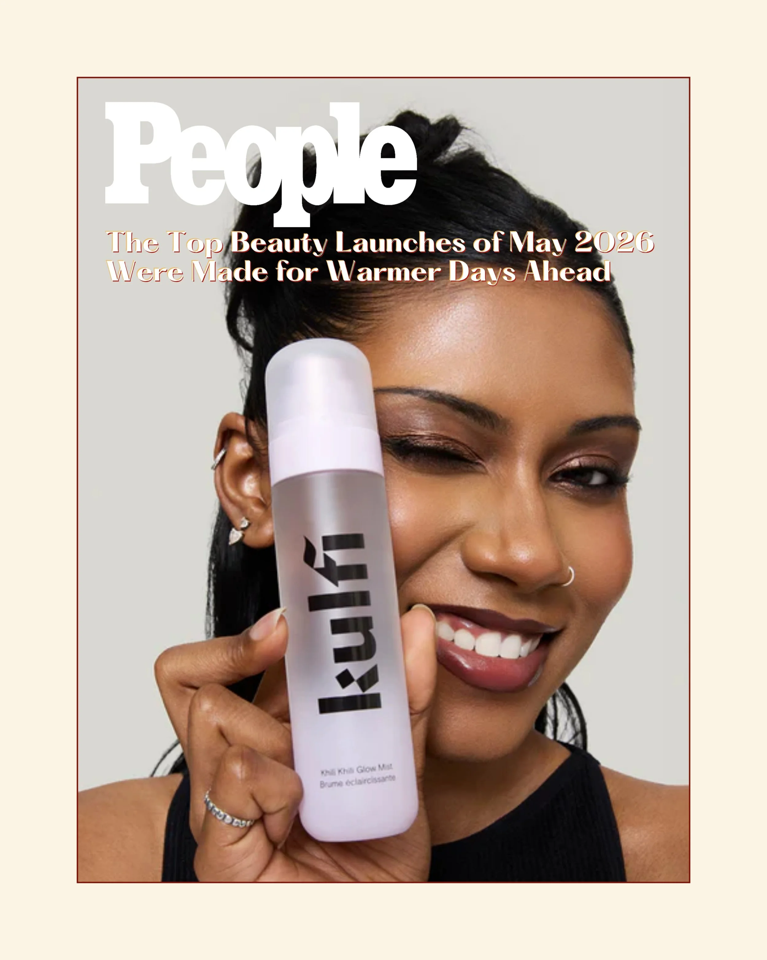 @kulfi.beauty&rsquo;s new Khili Khili Glow Mist in @people 🌫️✨
