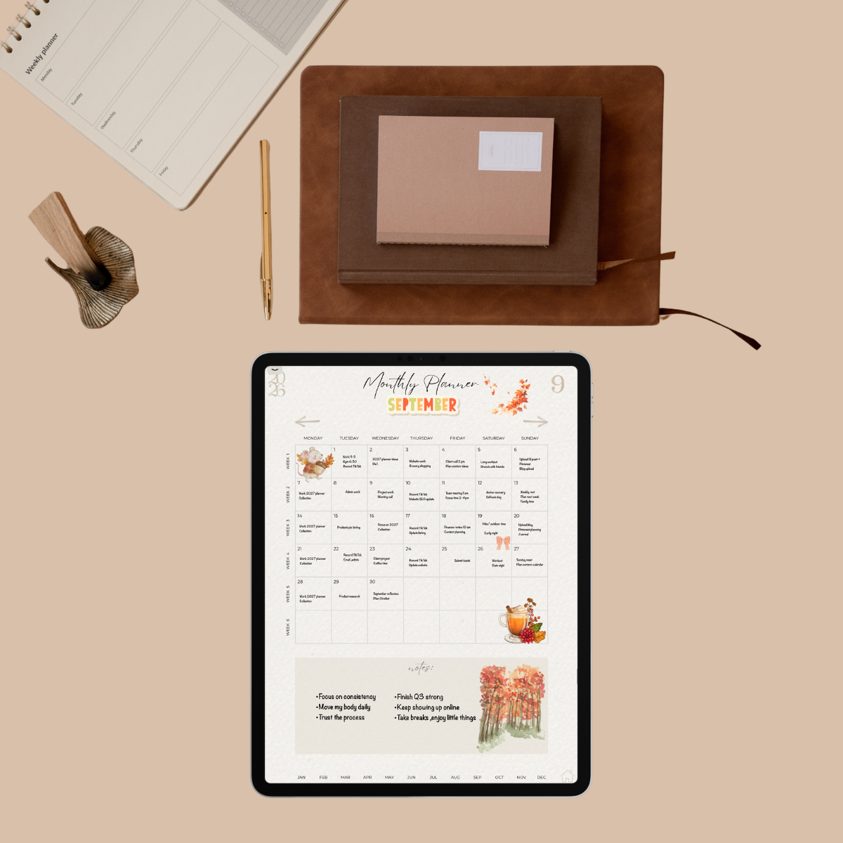 How to Plan a Productive September Without Feeling Overwhelmed