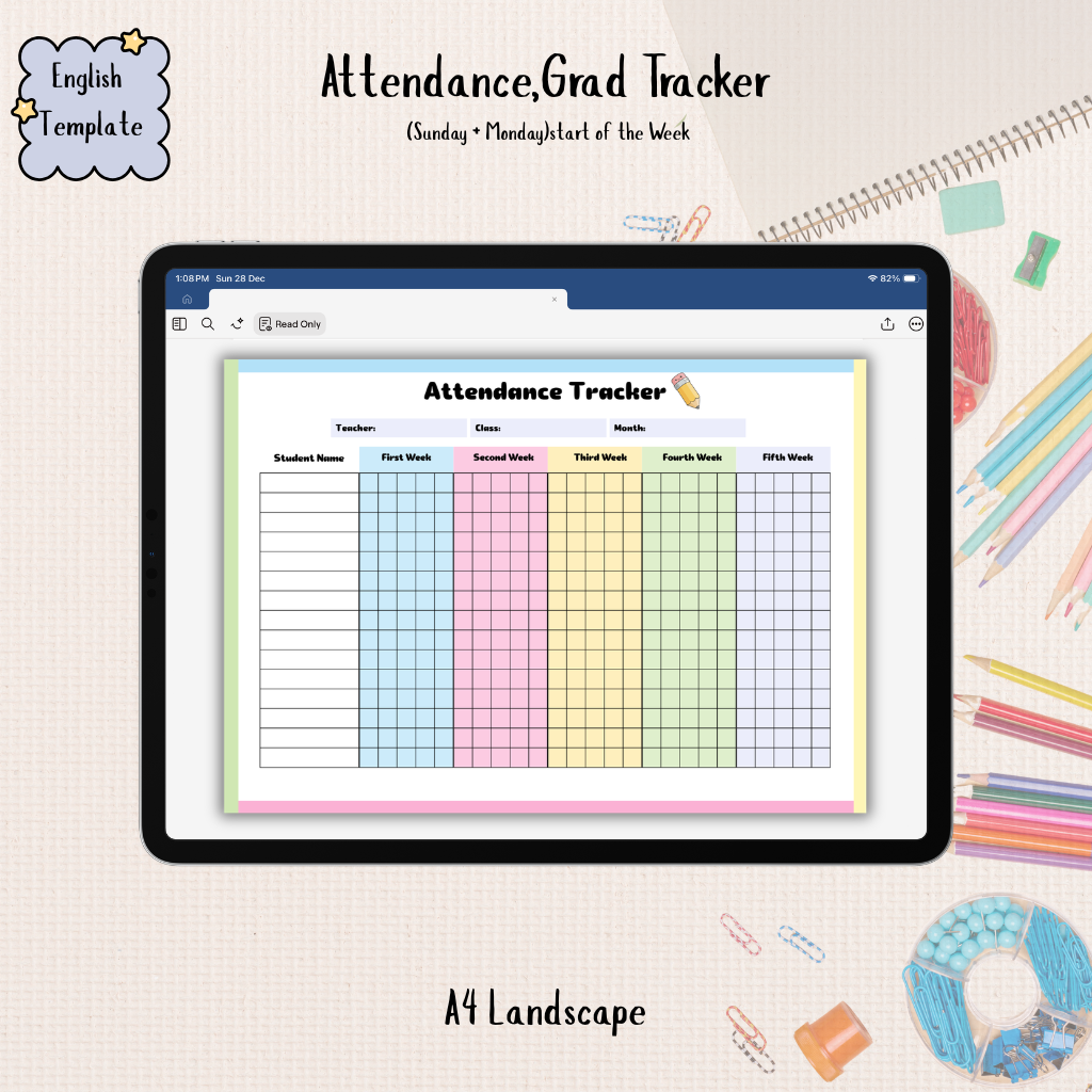 📊Attendance & Grade Tracker
