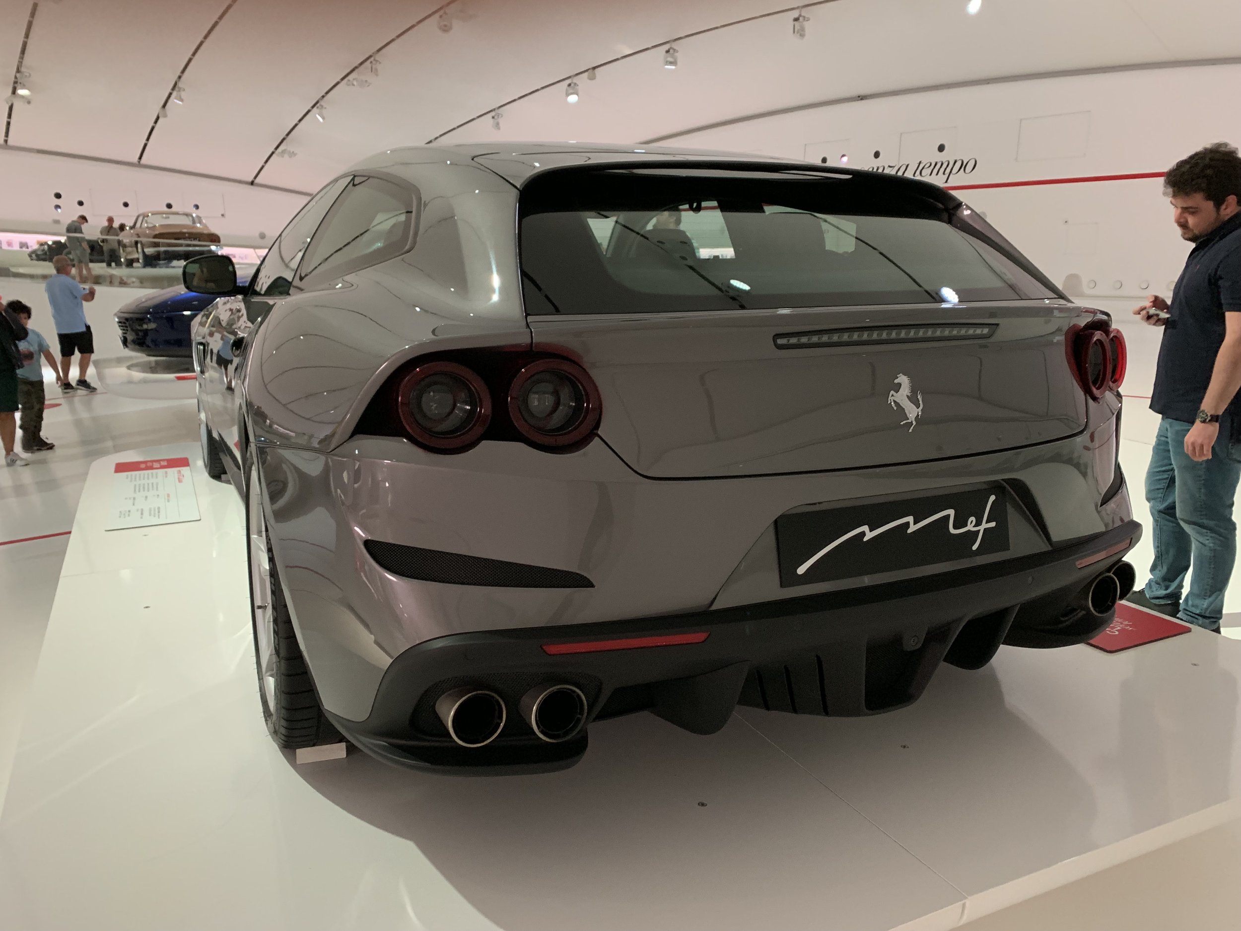 My favourite modern Ferrari, the GT4C Lusso, from 2017.