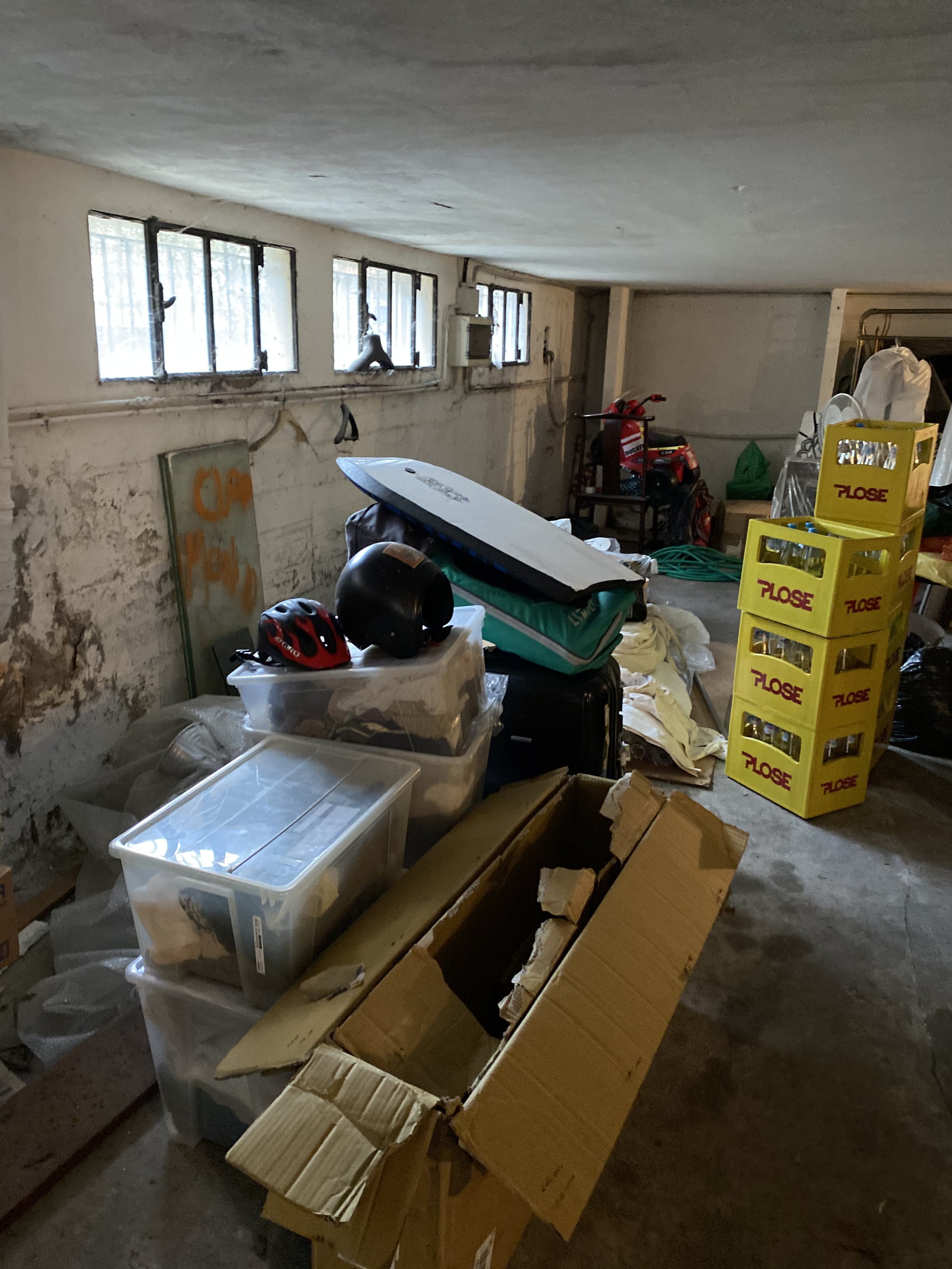 BASEMENT, AS FOUND
