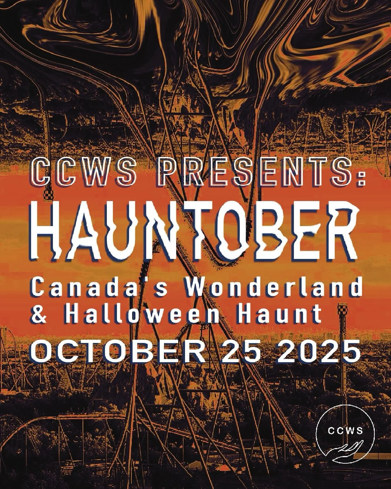CCWS presents: HAUNTOBER 

We&rsquo;re excited to invite child welfare survivors ages 12&ndash;29 to join us for a full day at Canada&rsquo;s Wonderland. Participation in this trip is FREE for all participants. This is our way of bringing community t