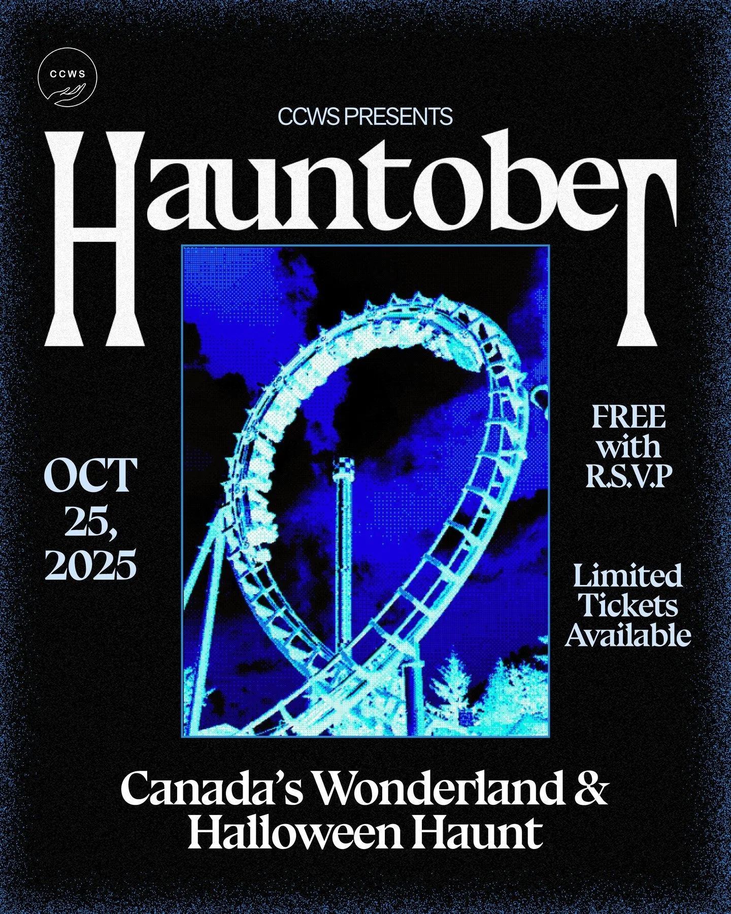 COUNTDOWN UNTIL HAUNTOBER
🎃 5 DAYS AWAY 🎃

Only 2 spots remaining! Let's scream at the world (together, on rollercoasters, with theatre kids in scary masks). 

RSVP ASAP so you don't miss out. 
Link below and in our bio!

Date: Saturday, October 25