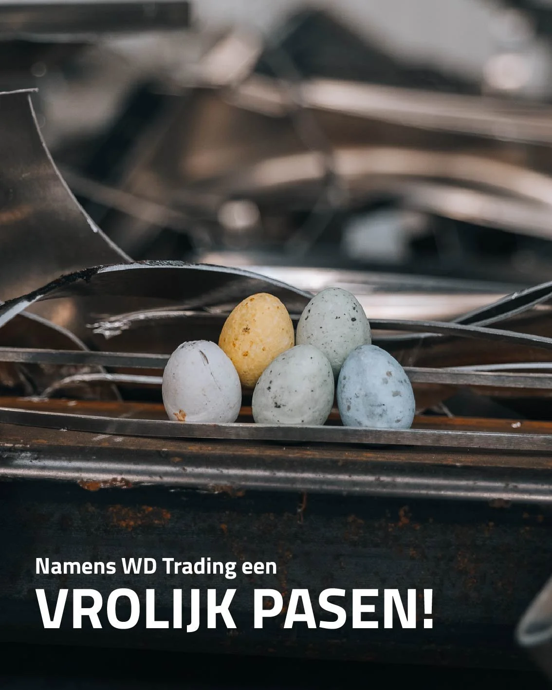 Namens WD Trading een vrolijk pasen gewenst!
Ps. Wij zijn op 5 en 6 april gesloten.