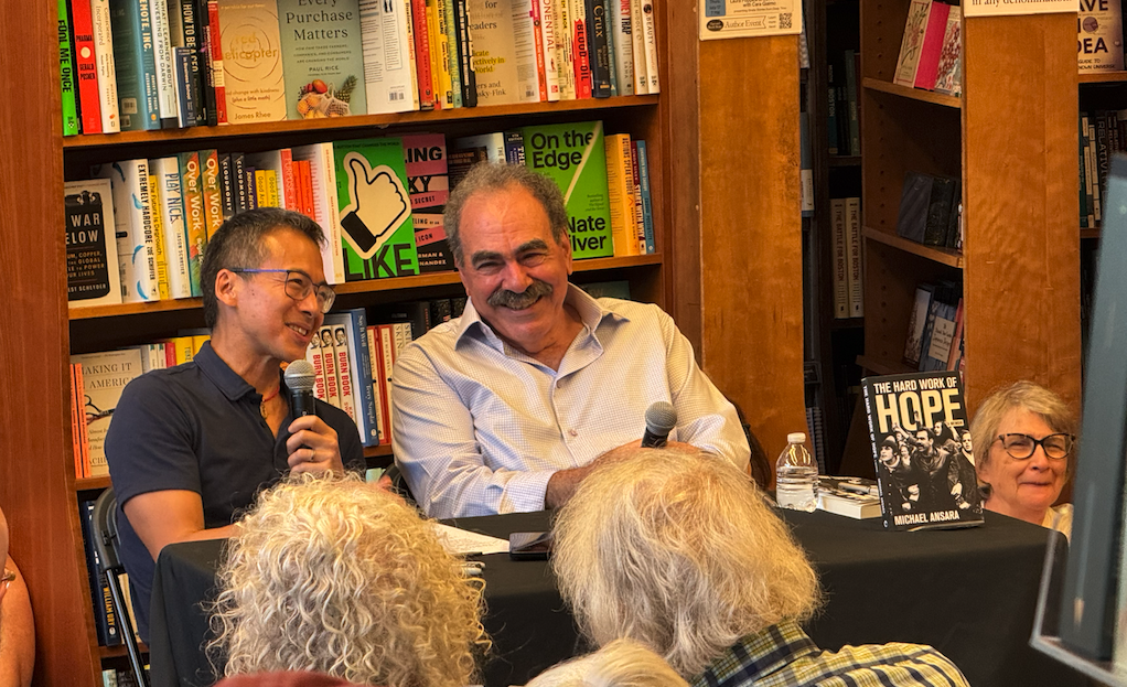 Standing Room Only at Harvard Book Store