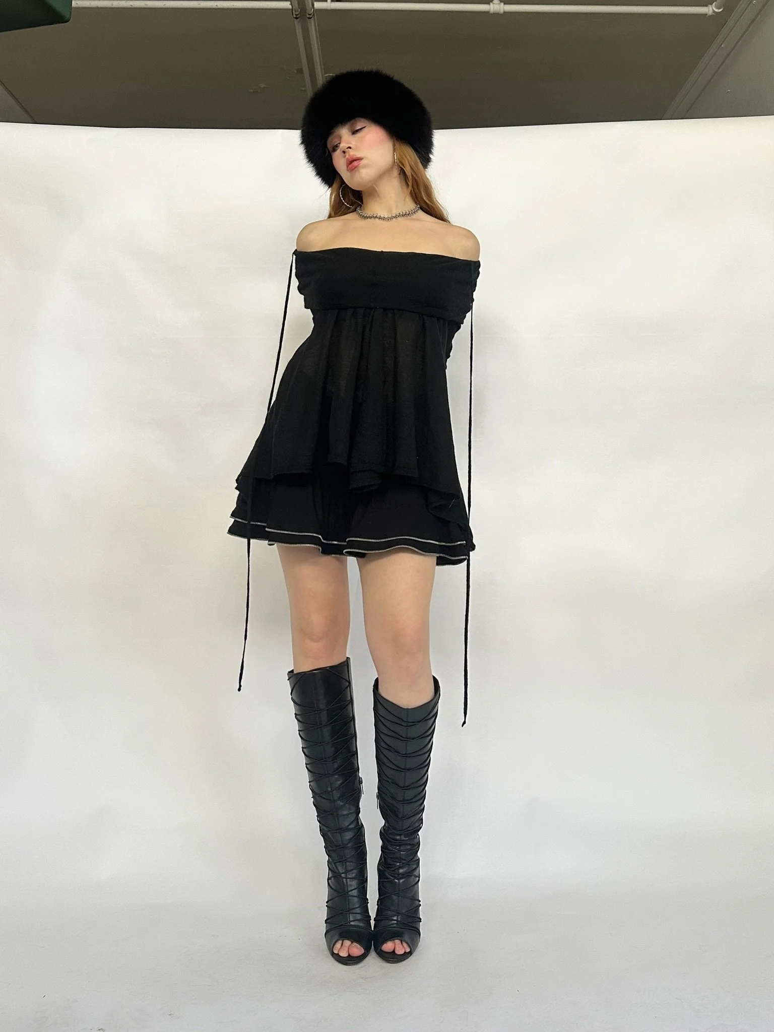 Ann Demeulemeester Cashmere Convertible Sweater