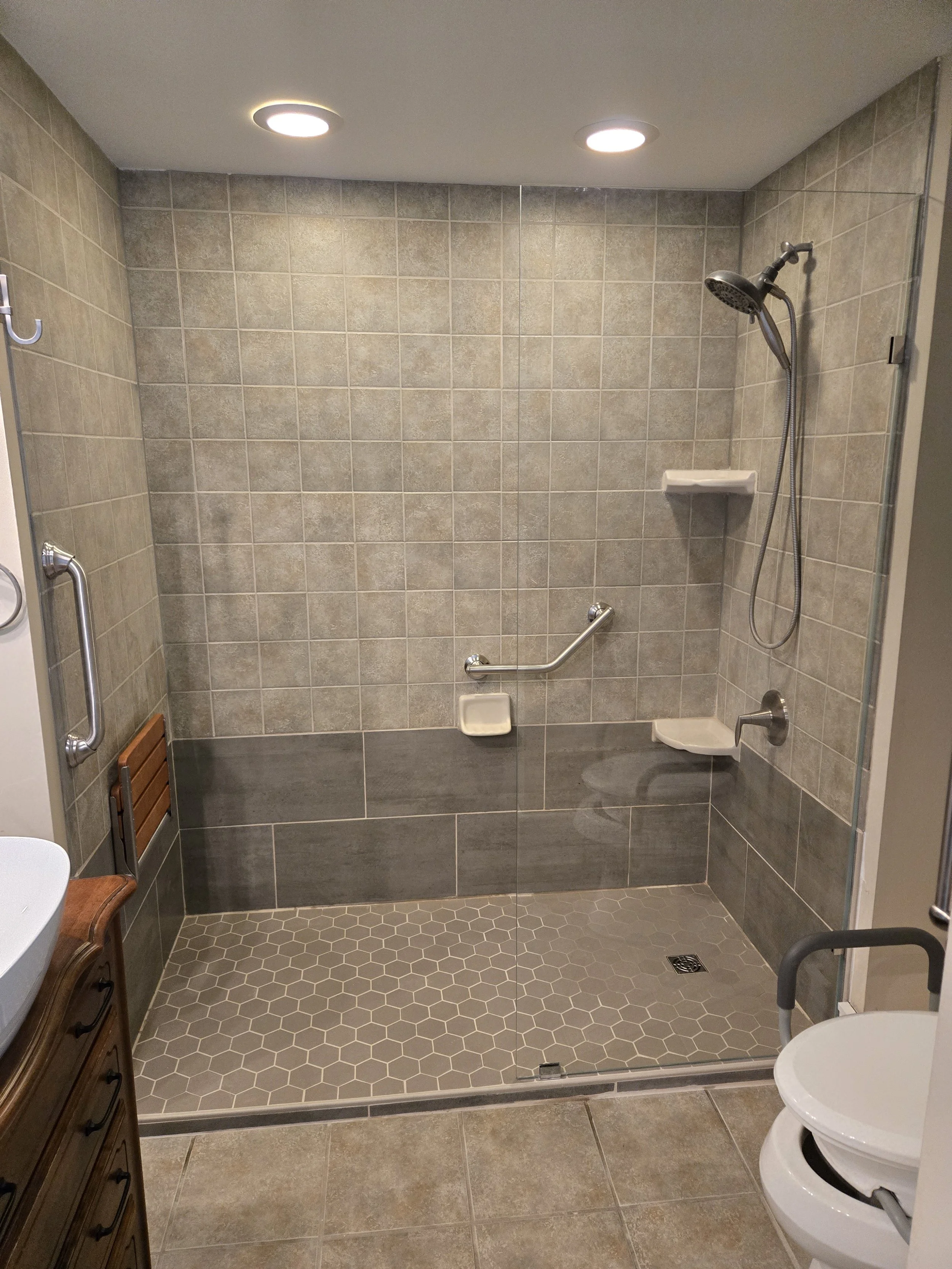 Tub to Shower Conversion