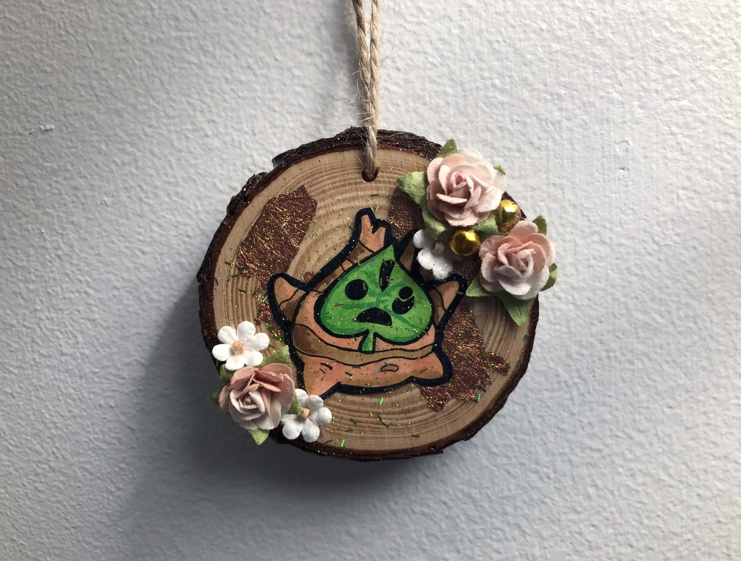 Makar Korock "Legend of Zelda" Inspired Wooden Hanging Ornament