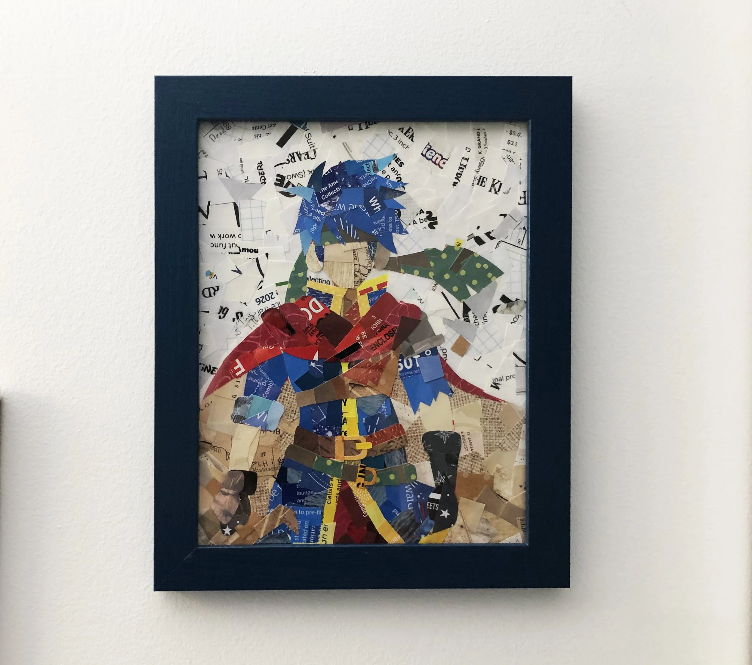 Ike "Fire  Emblem: Path of Radiance" Inspired Magazine Mosaic