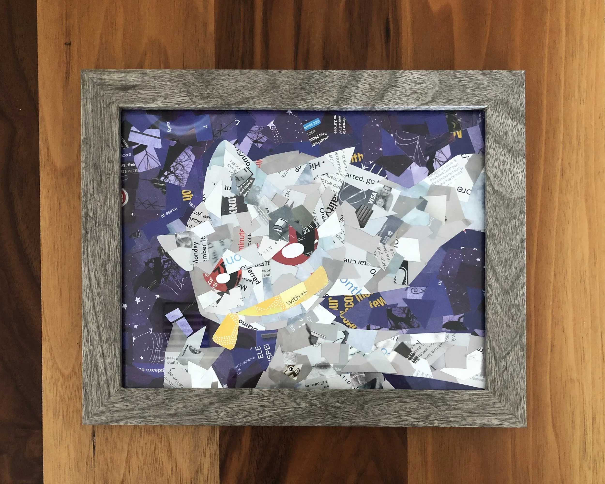 Banette "Pokémon" Inspired Magazine Mosaic