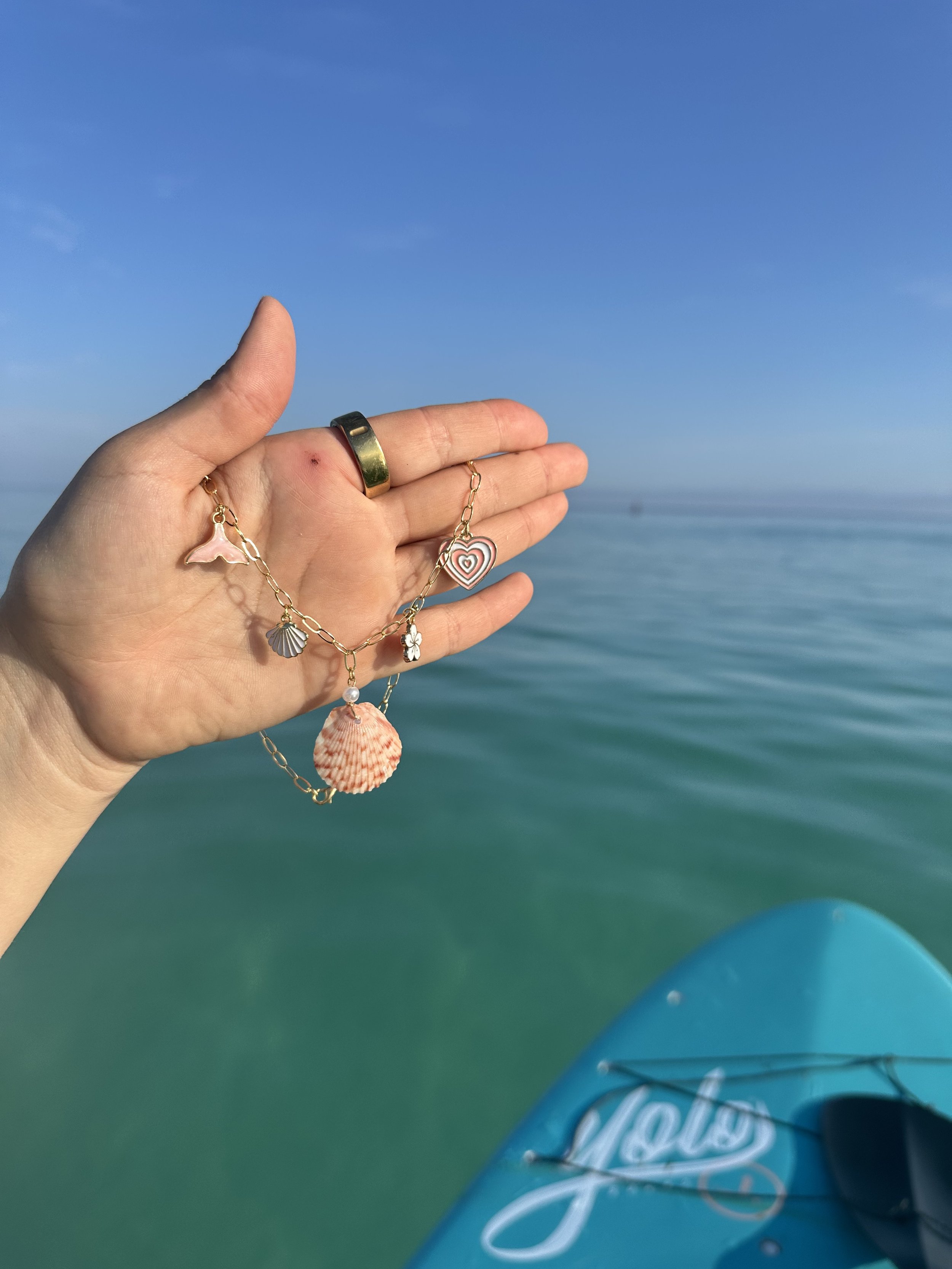 Mermaid Sol Charm Necklace