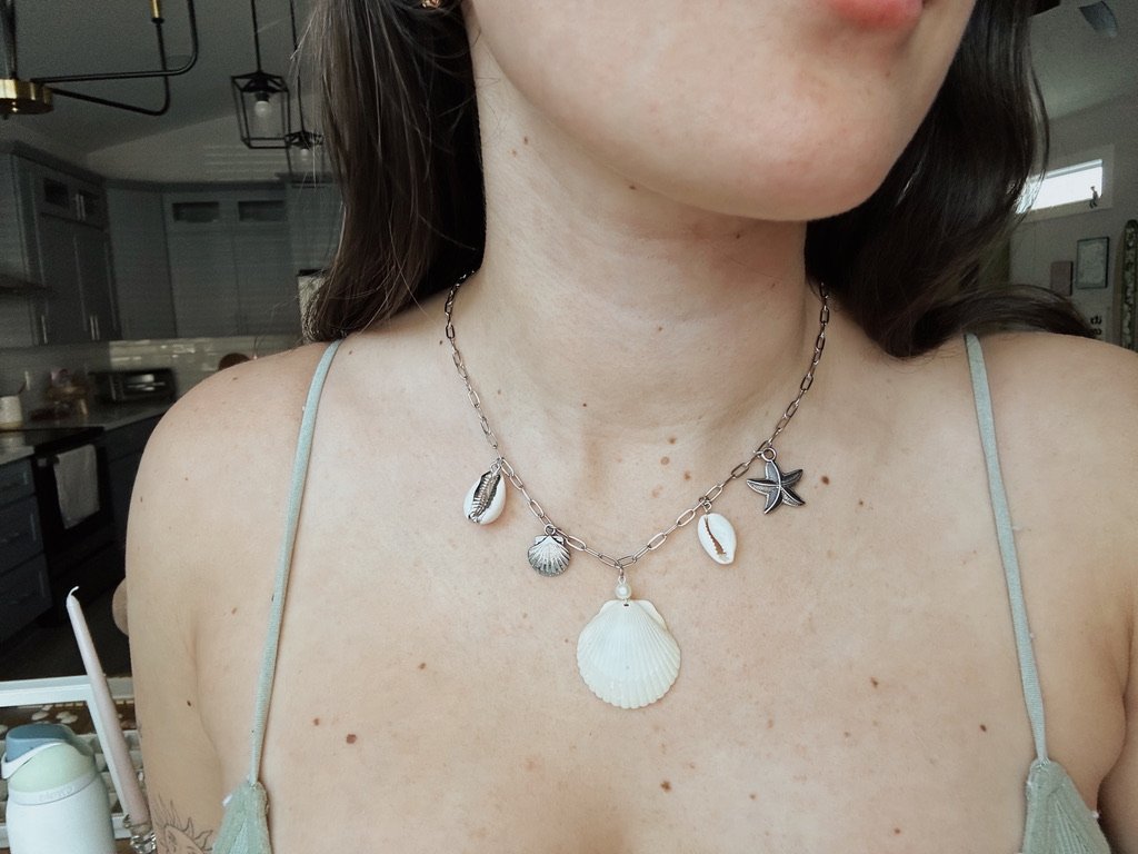 Silver Coastal Charm Necklace