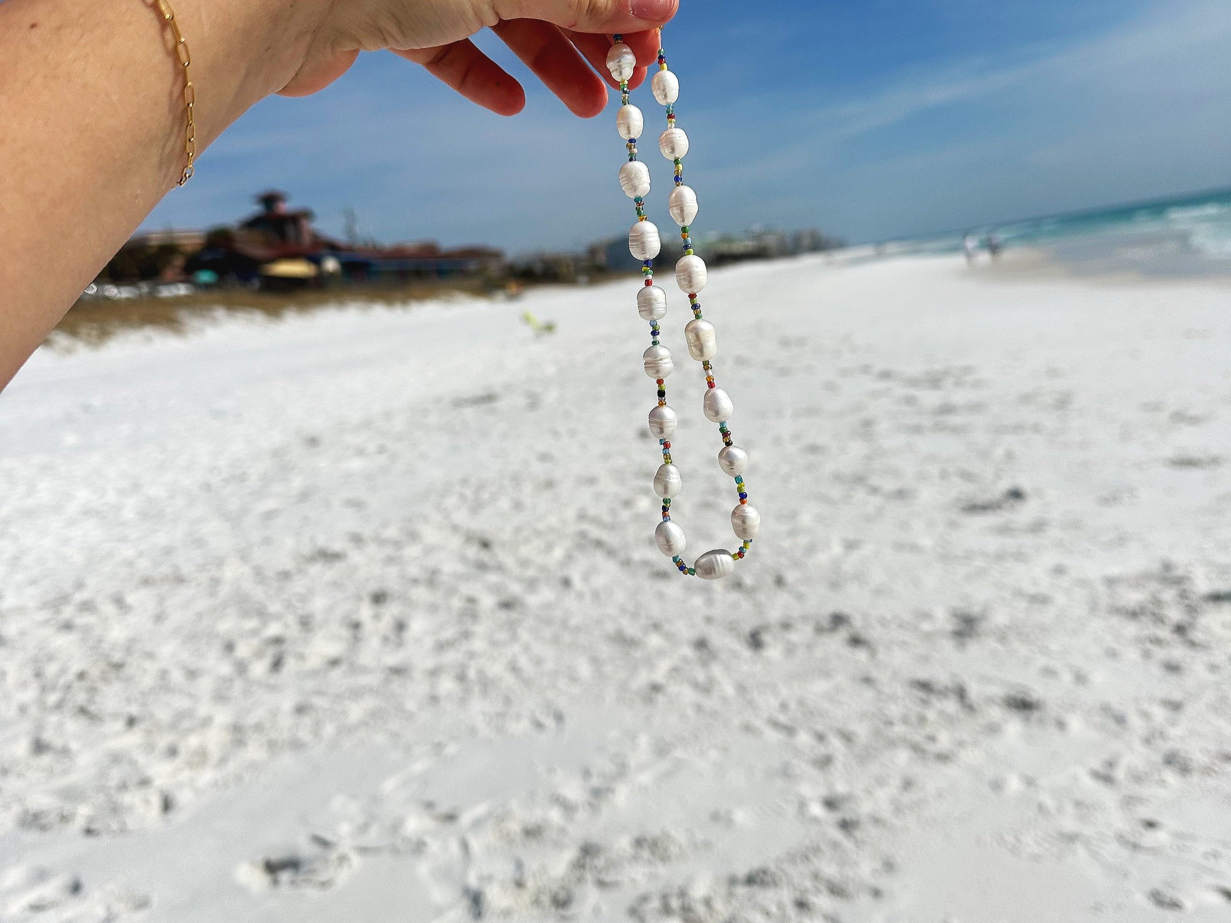 Mermaid Pearl Choker