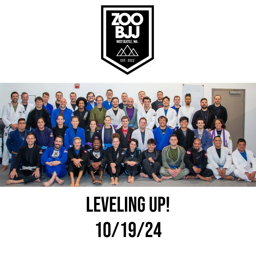 Congratulations to everyone who leveled up today, especially to all the new belt promos!! Also, big thanks to everyone who came to support! Super good vibes in a room full of awesome people 🥋❤️💪🏼