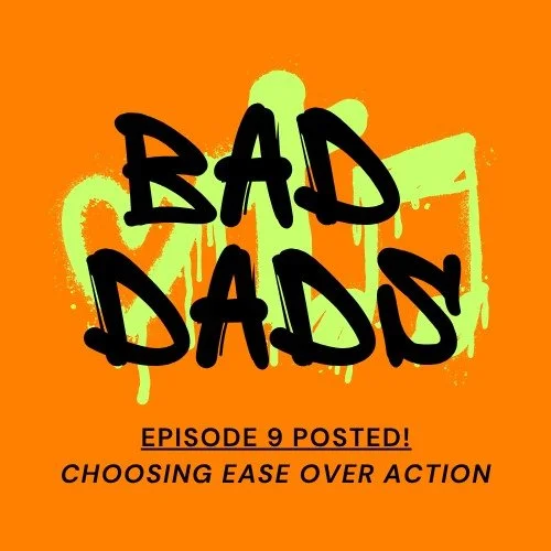 Links in profile!

In this Bad Dads episode, Ron and Josh probe deep into comfort, discomfort, and how both can lead to indecision. Their simple-minded truth penetrates so far into the crevices of your psyche, you might just discover yourself&ndash;a