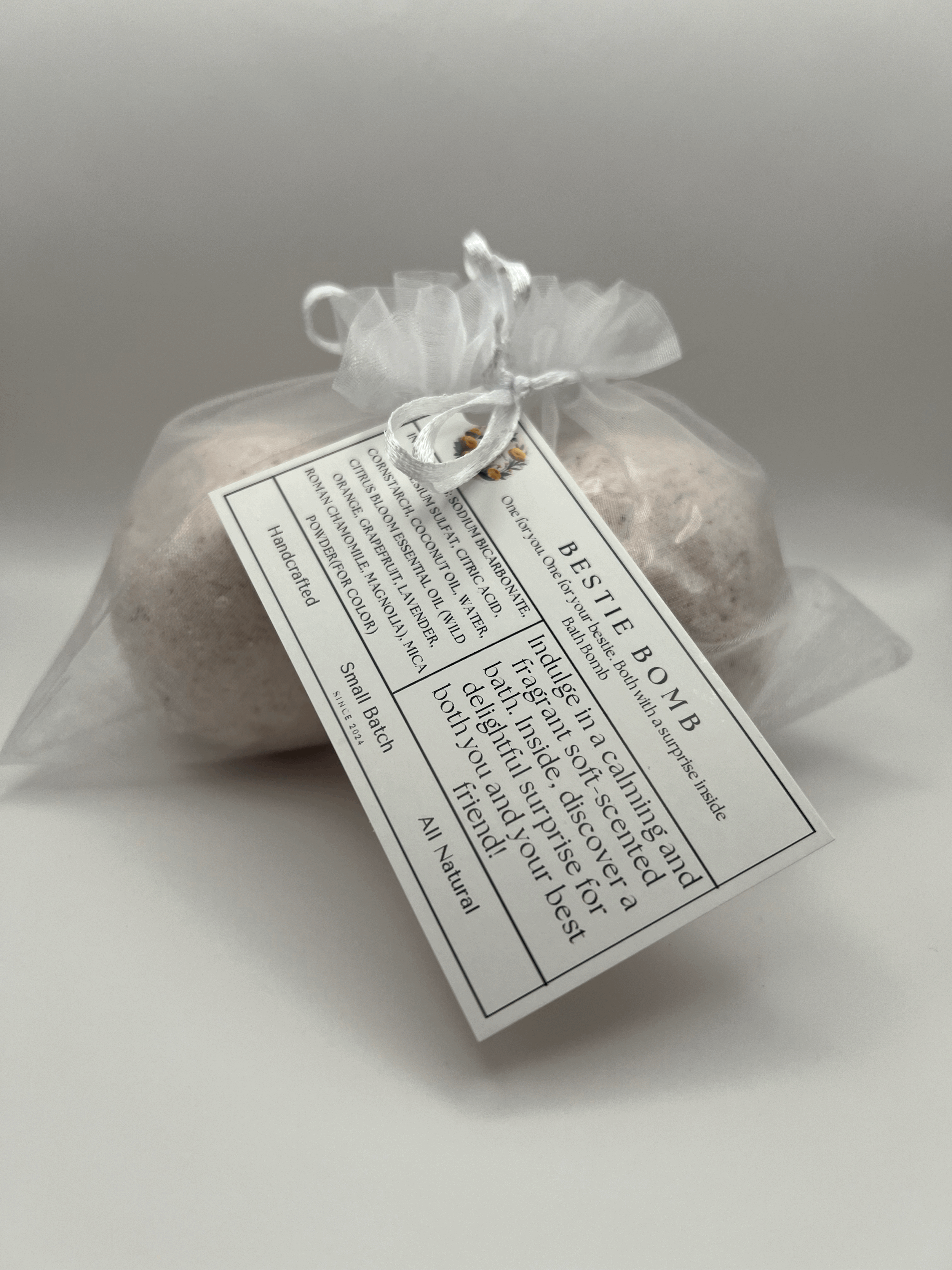 Bestie Bomb packaging