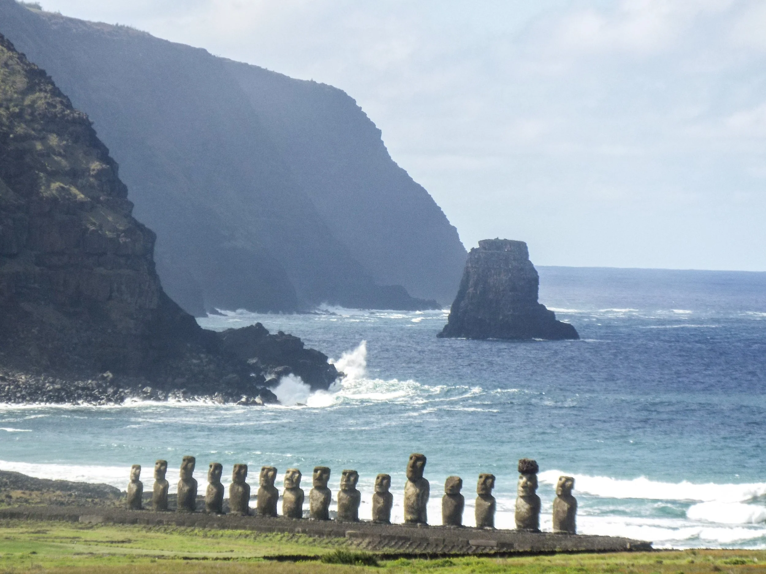 "Turning Inwards." Rapa Nui, Chile. 2024.