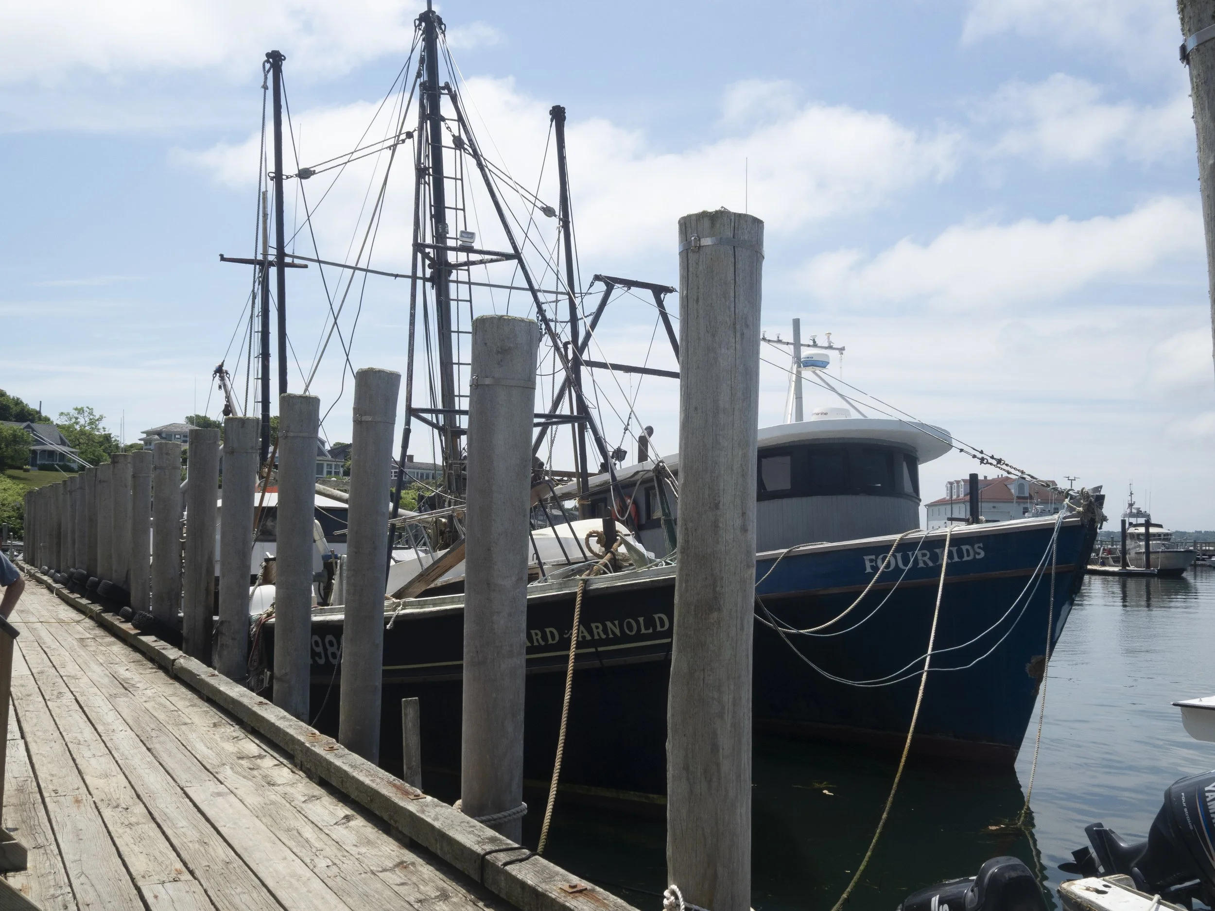 "Dock." Menemsha, 2026.