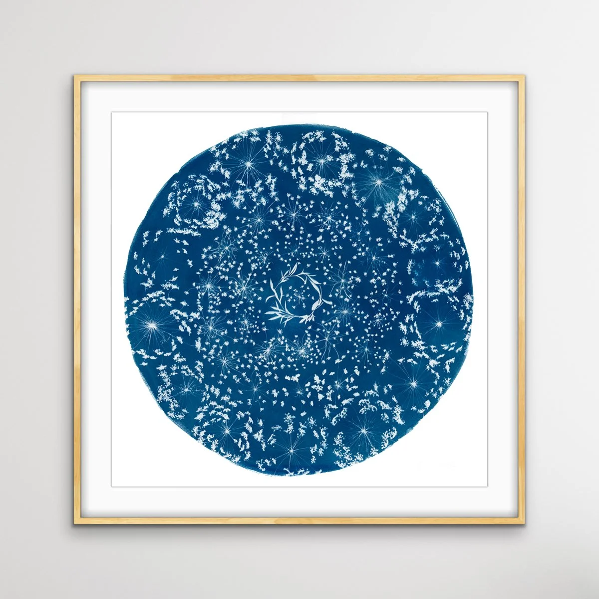Mandala Cyanotypes