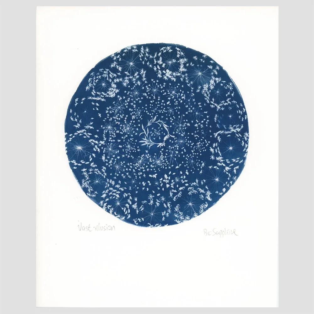 Mandala Print - Vast Illusion (Queen Anne's Lace)