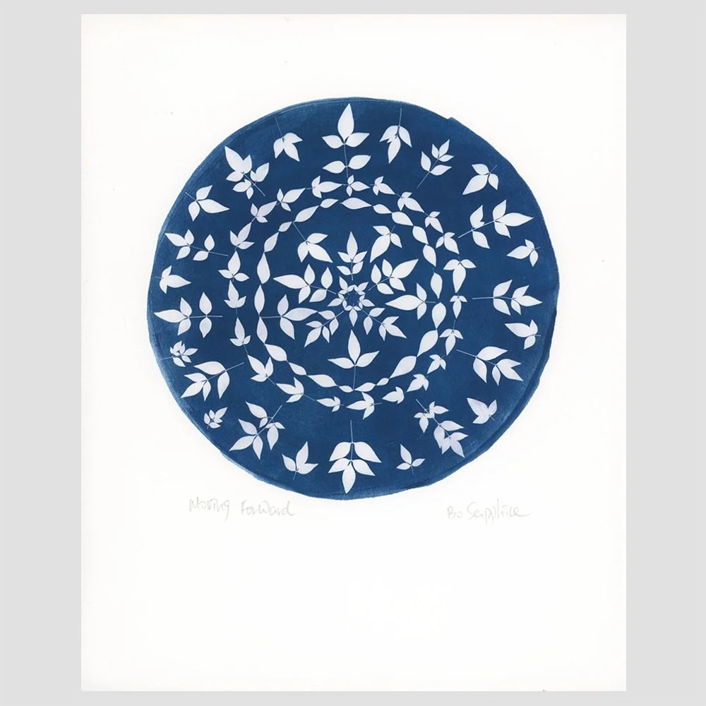 Mandala Print – Moving Forward (Heavenly Bamboo)