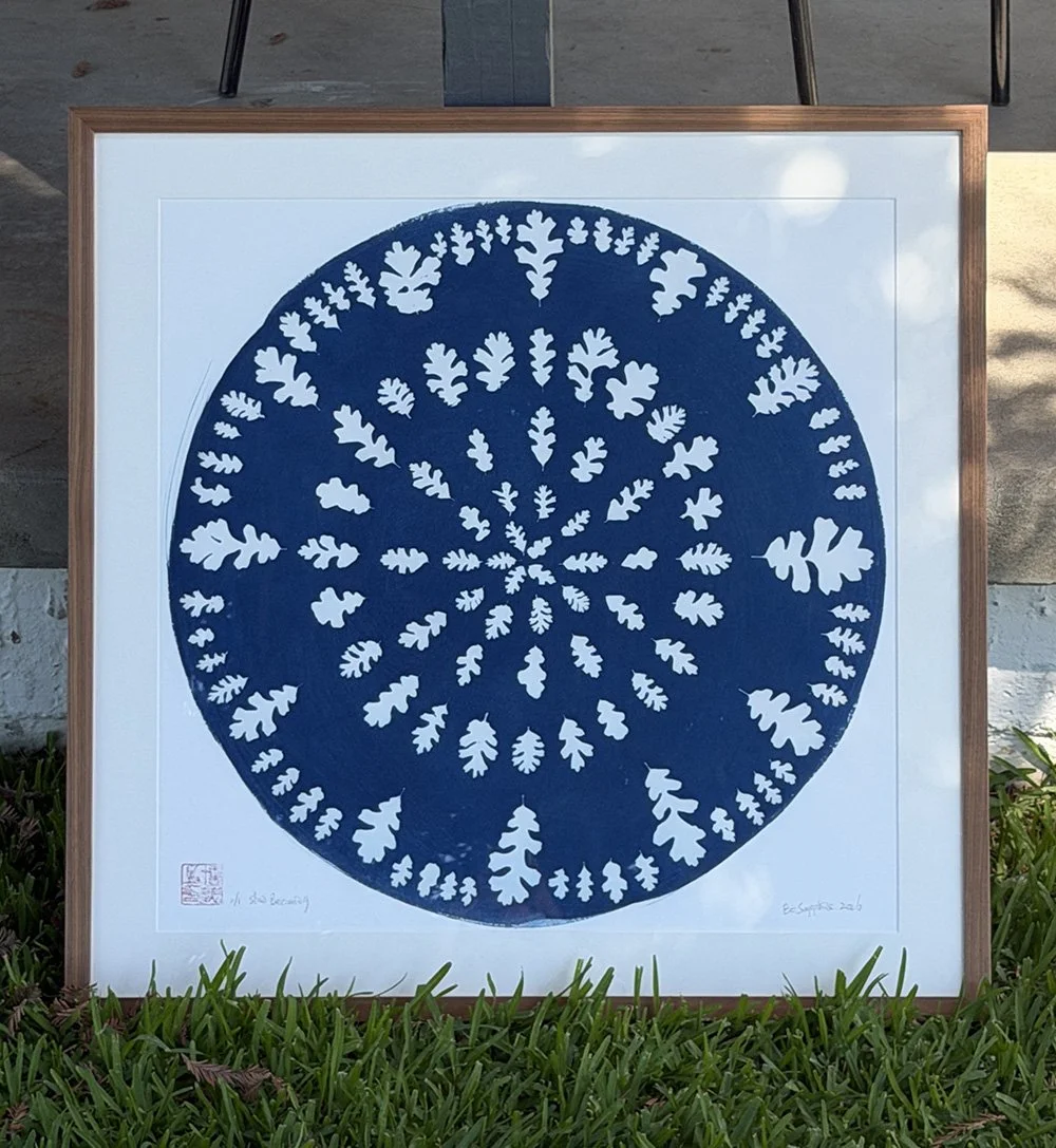 Mandala - Slow Becoming, Original Framed