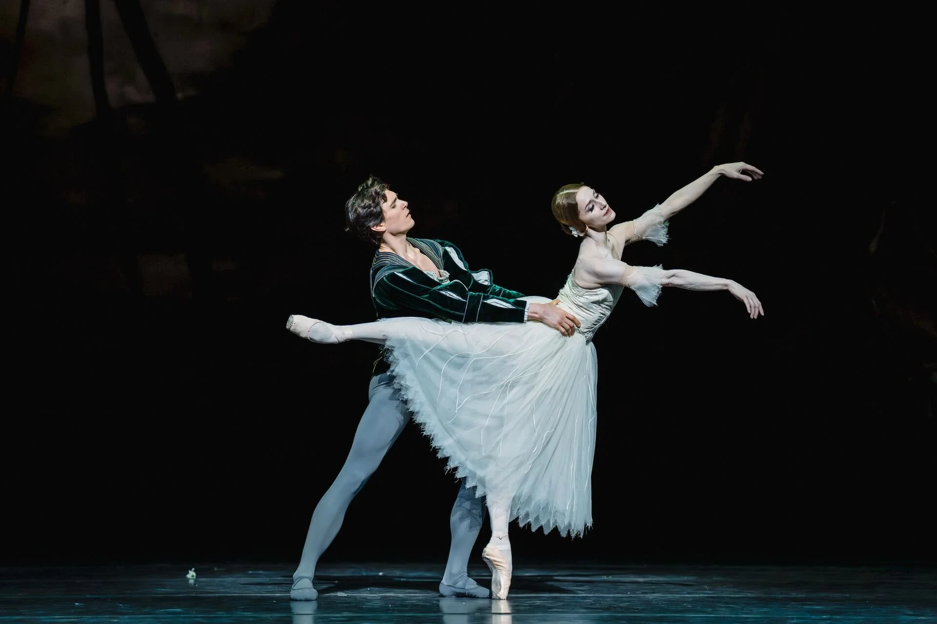 Marianela Nunez and William Bracewell in The Royal Ballet's Giselle.