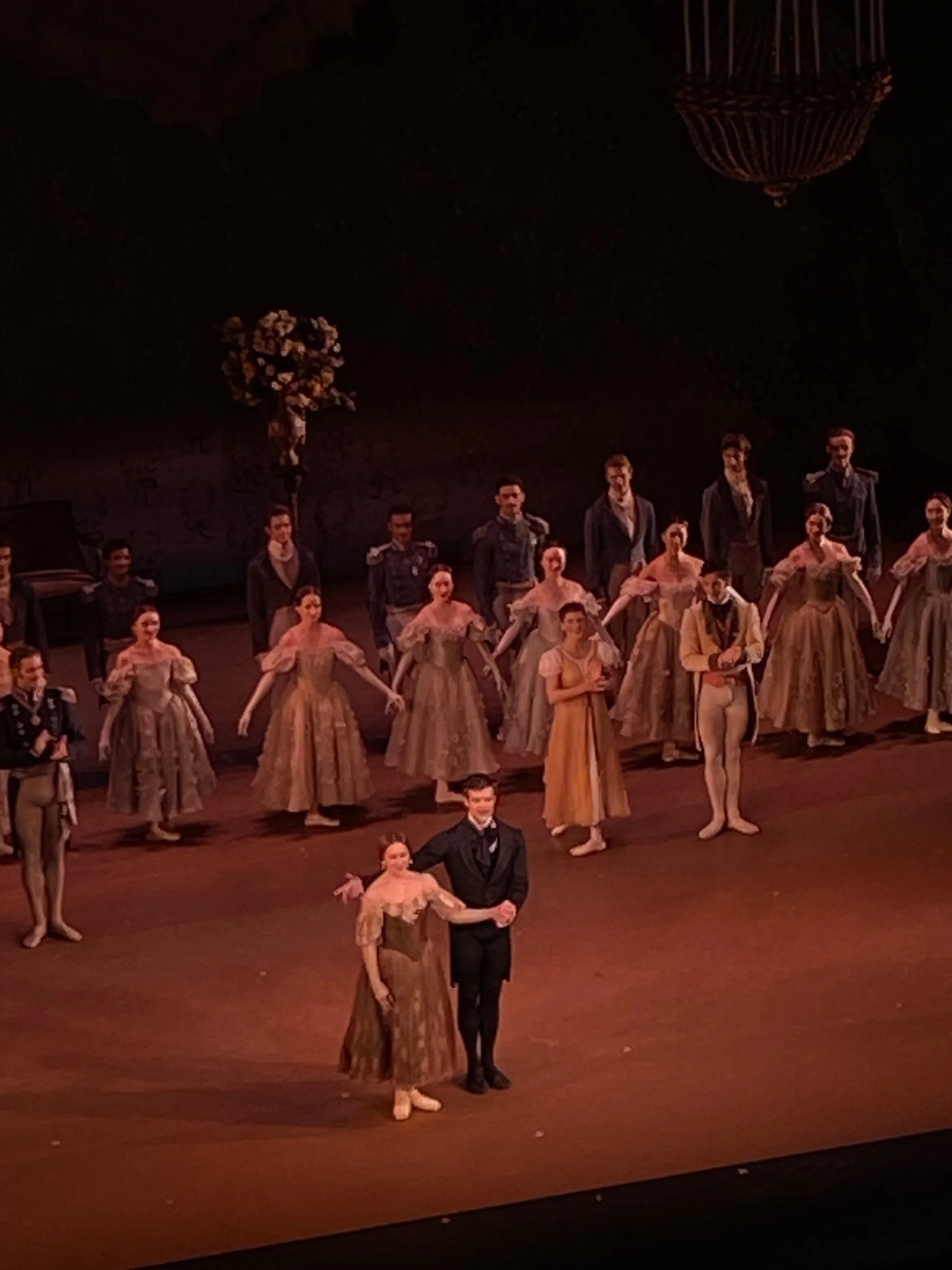 Marinela Nuñez and Roberto Bolle curtain call - The Royal Ballet's Onegin