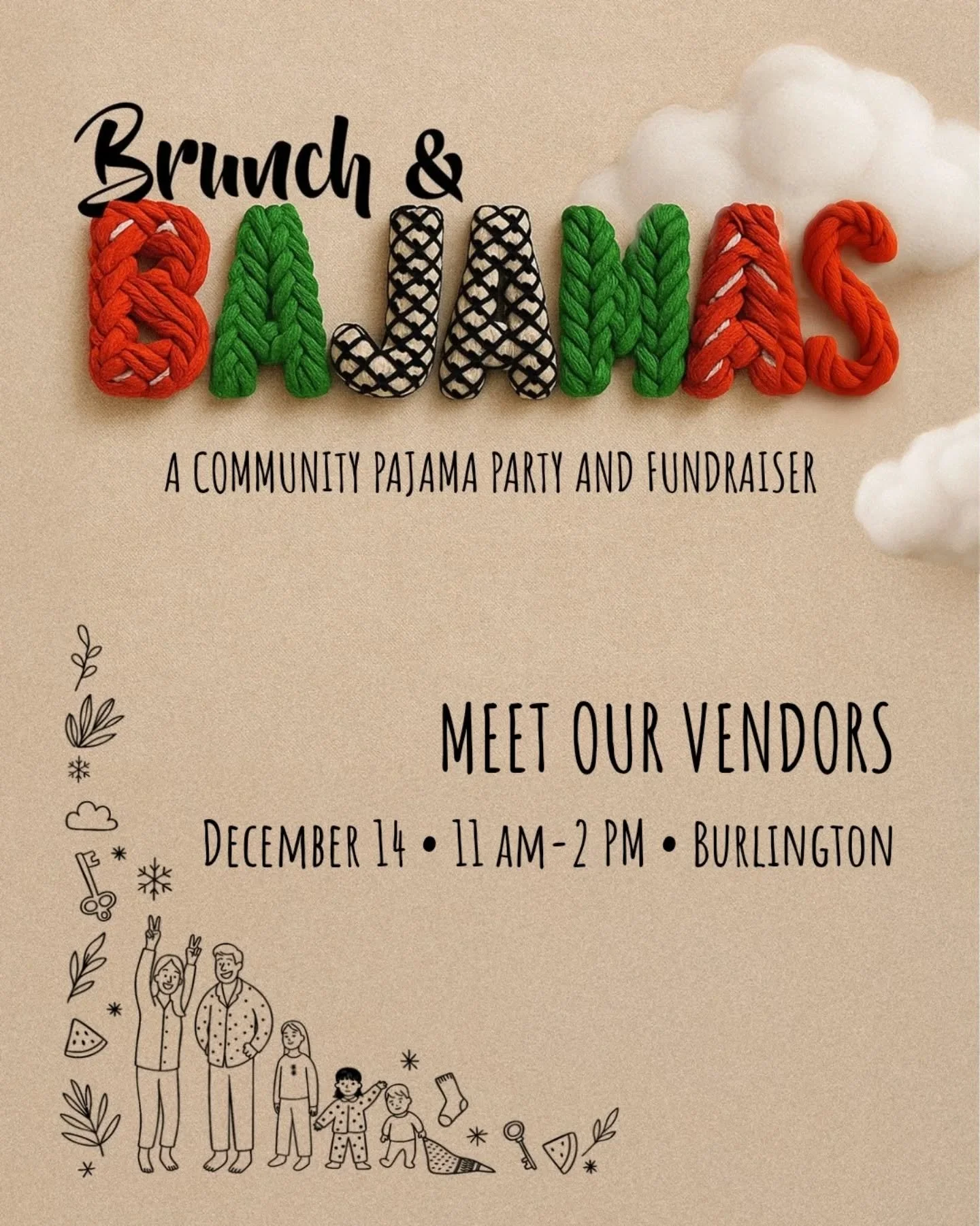 We&rsquo;re so honoured to be featuring these amazing vendors! 

Every vendor at our upcoming brunch is part of something bigger. Each table tells a story, celebrates culture, and supports meaningful work. When you shop with them, you&rsquo;re suppor