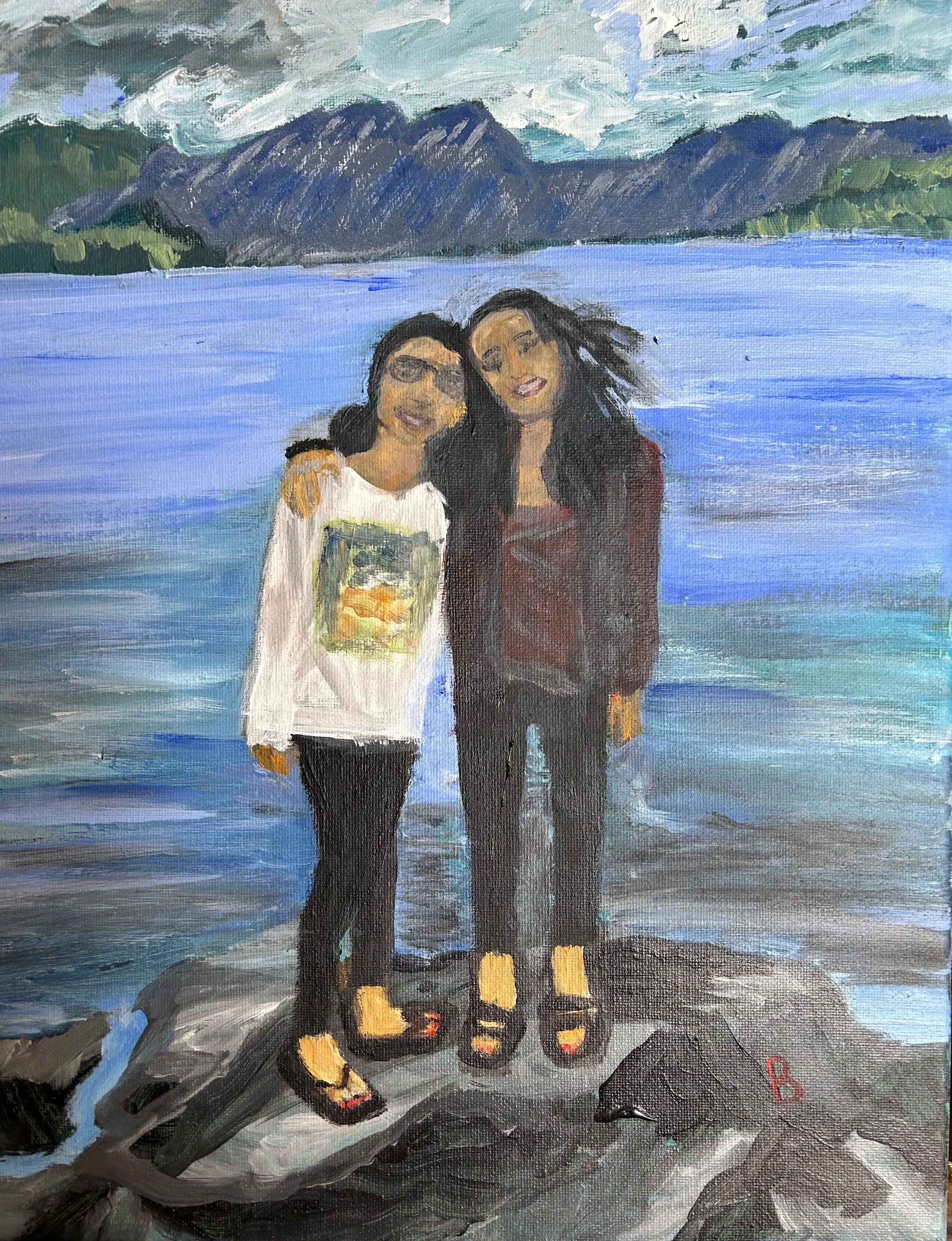 "Two Sisters" - Glacier National Park, MT