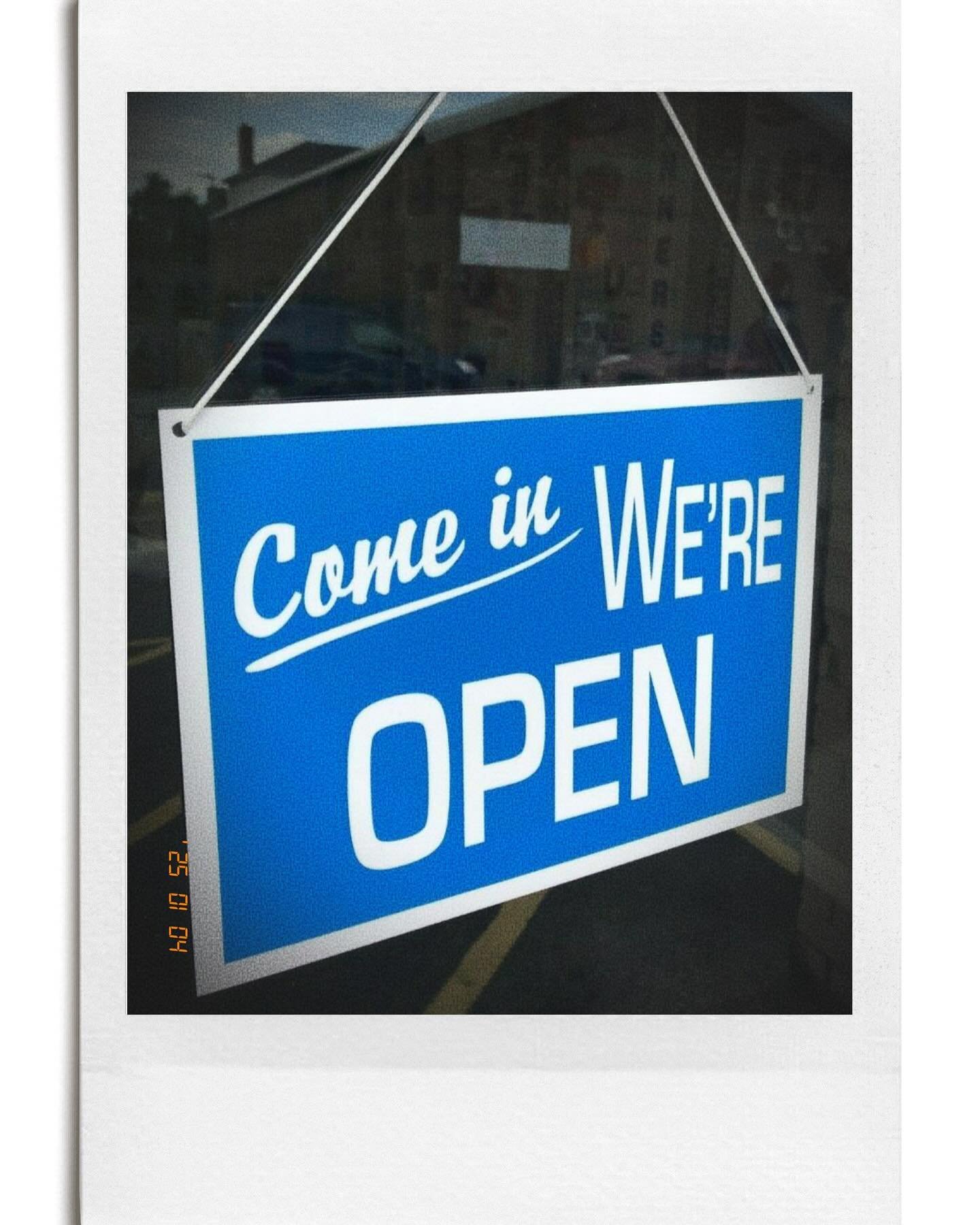 Rumors are true y&rsquo;all &mdash; we🙌are🙏officially👍OPEN‼️Join us from 11 am til 9pm every day Hucksters!