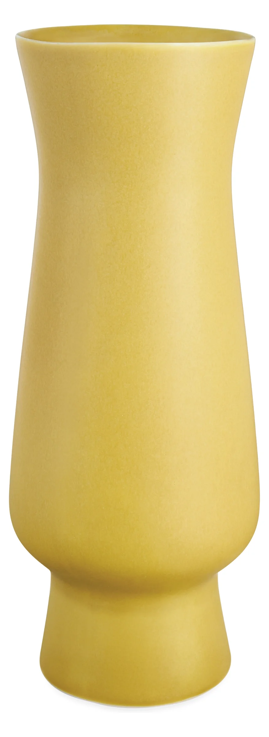 tall yellow vase modern classic