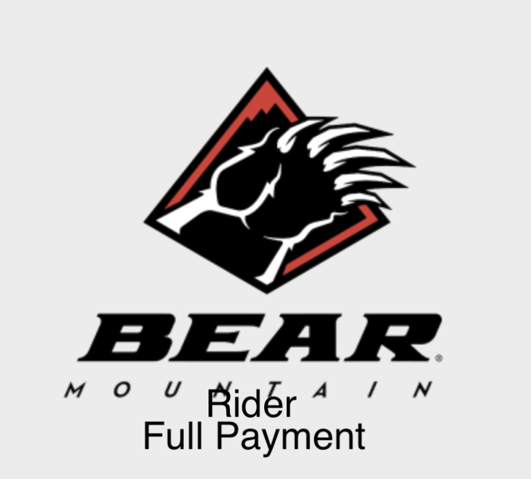 Big Bear Rider Payment - Full Amount