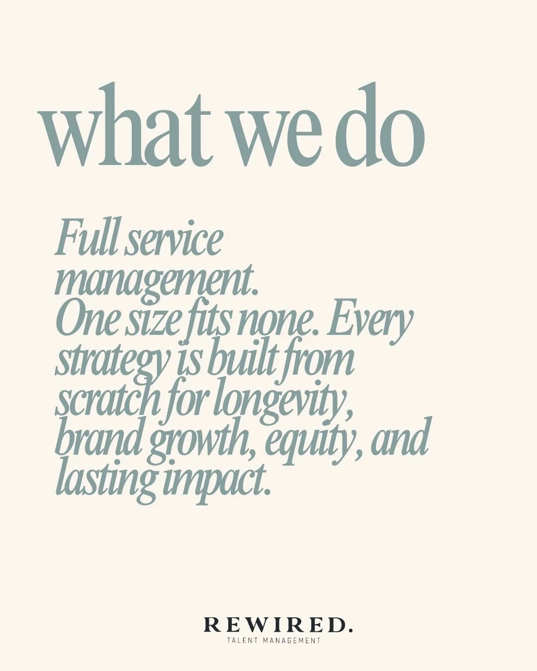 Strategy, management, partnerships, and everything in between. This is what we do at Rewired Talent.