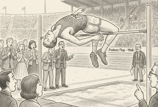 The Man Who Jumped Backward