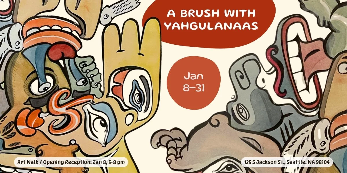 A Brush with Yahgulanaas: Exhibit in Seattle
