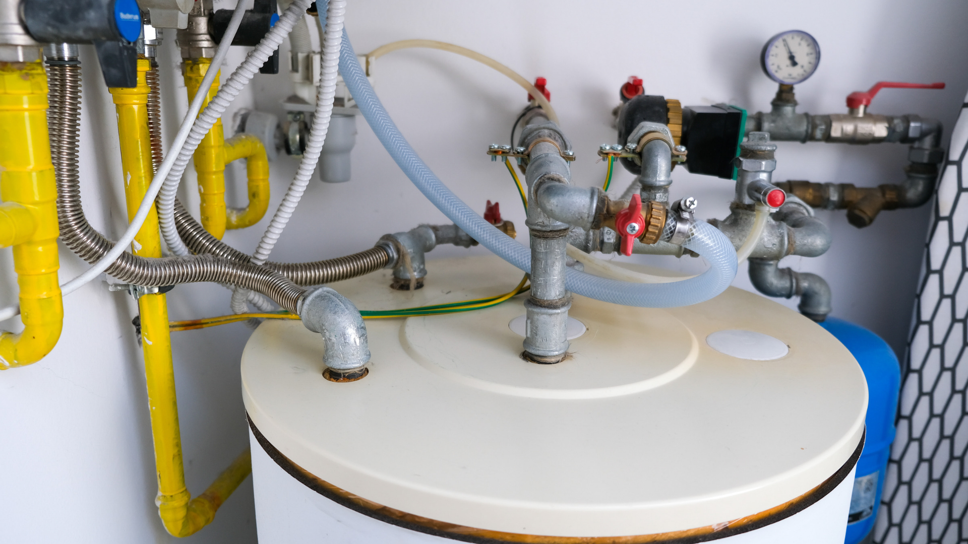 Hot Water Tank Installation